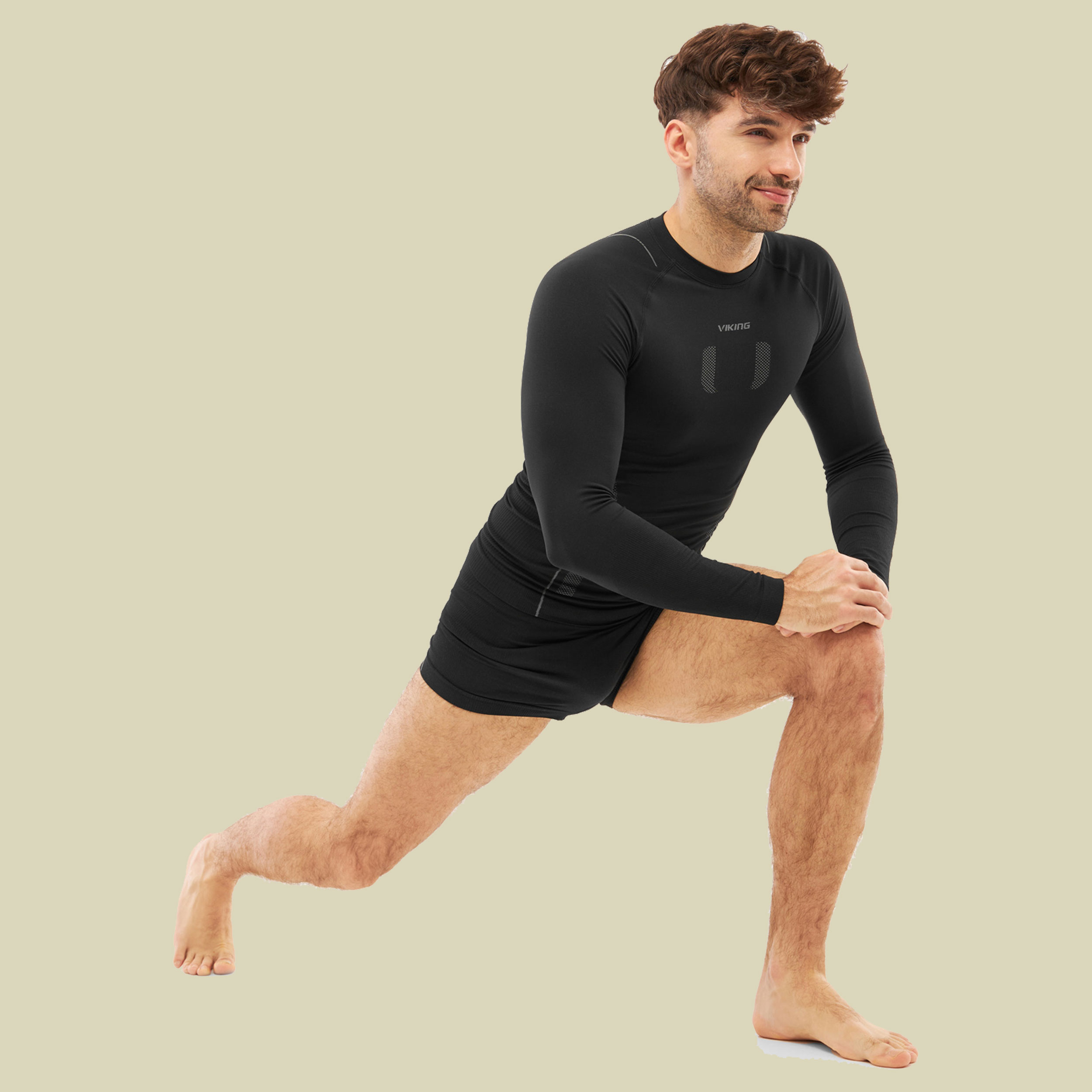 Base Layer Eiger2.0 Set Man XXL schwarz - Farbe black/grey