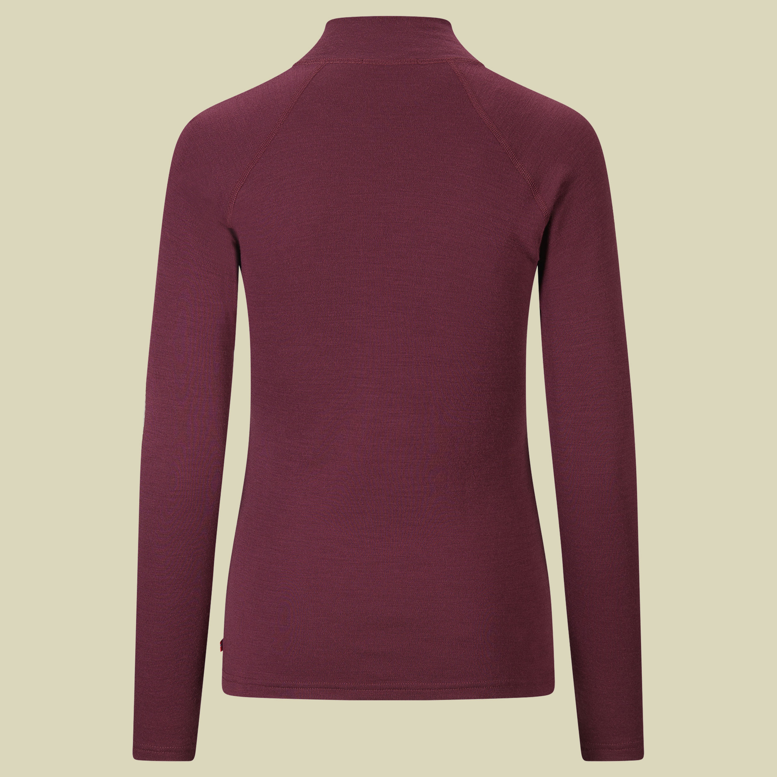WarmWool Mock Neck W/ZIP Woman fig S