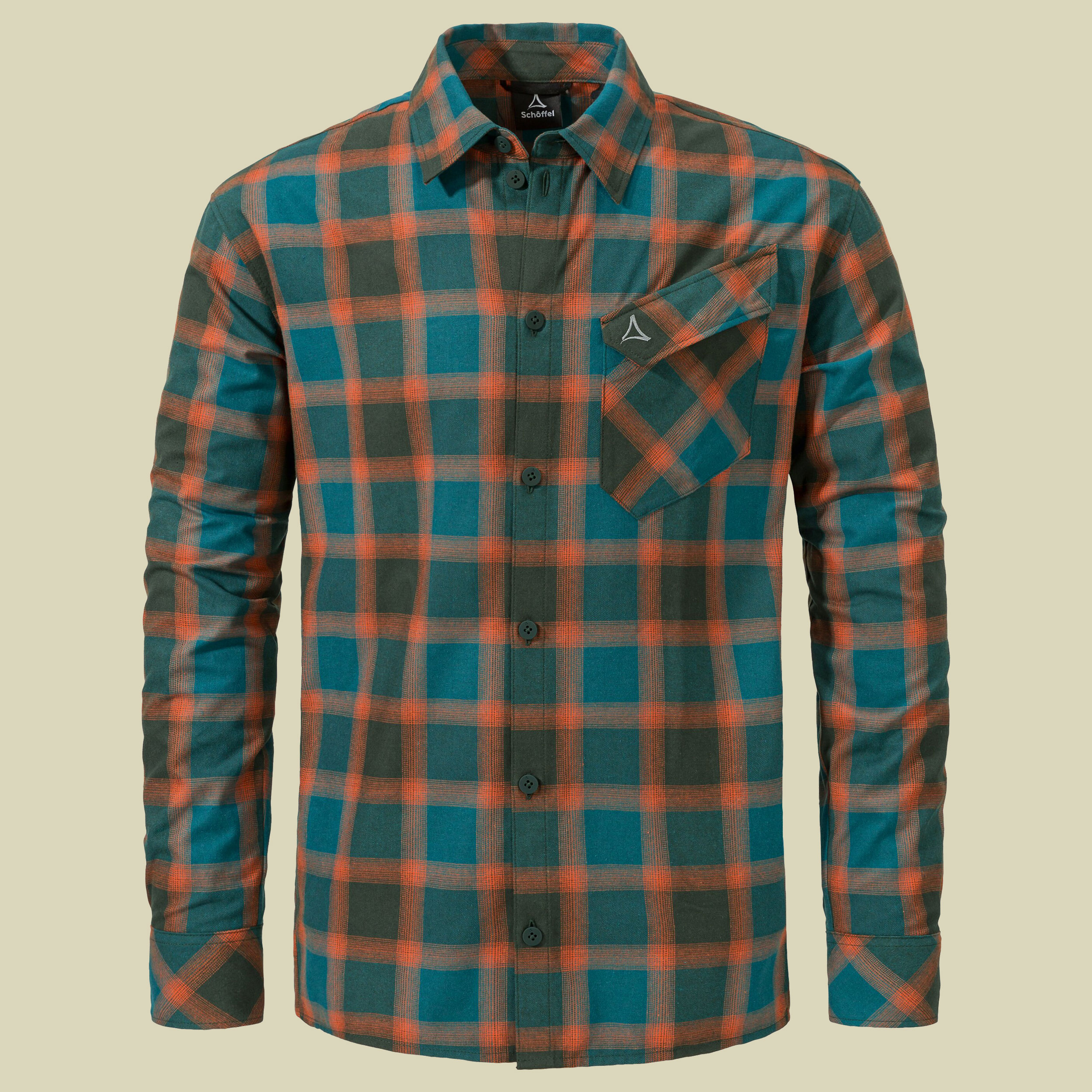 Schöffel Hiking Shirt Style Poplar Men 50 grün - dark jade