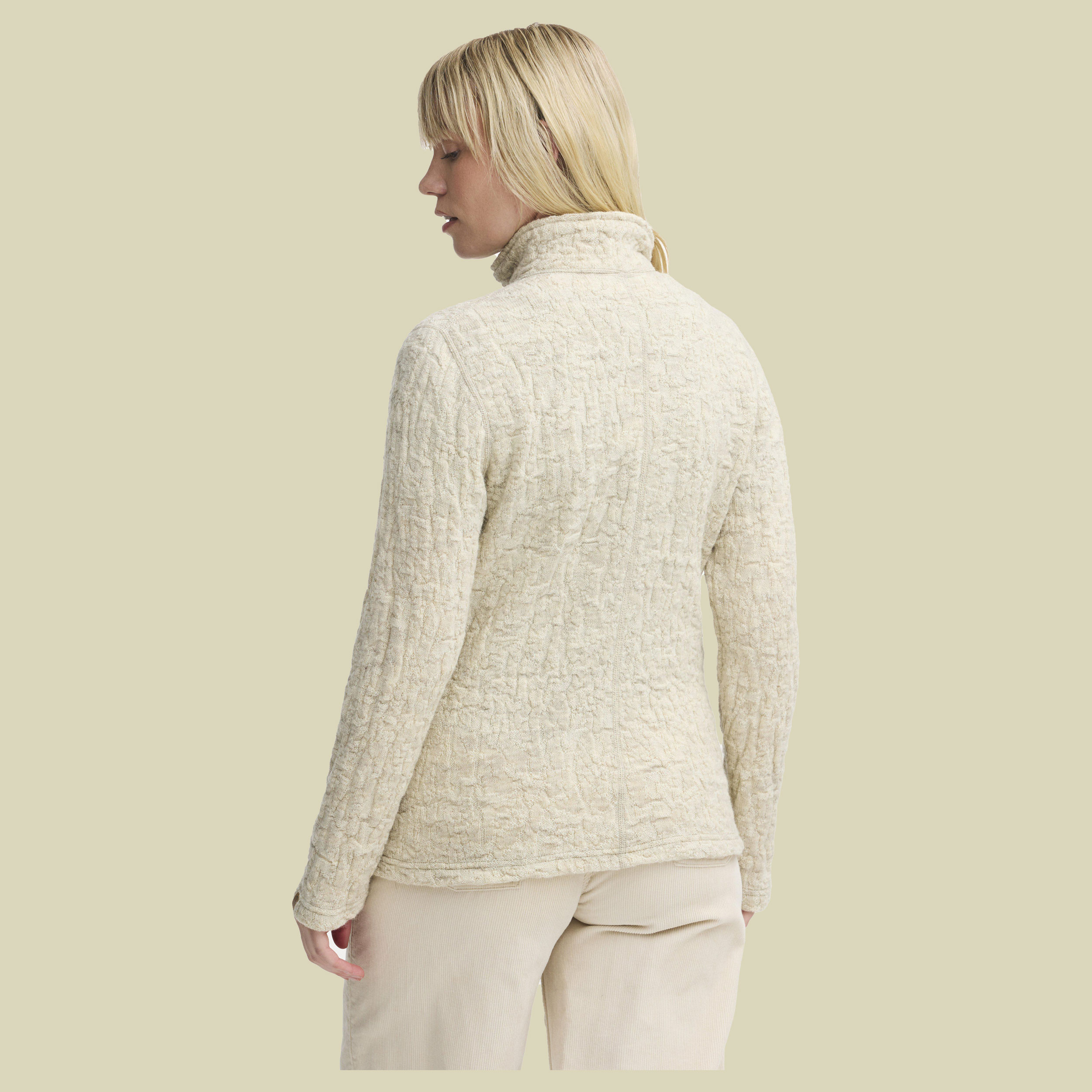 Tuva Jaquard Women 42 weiß - naturmelange