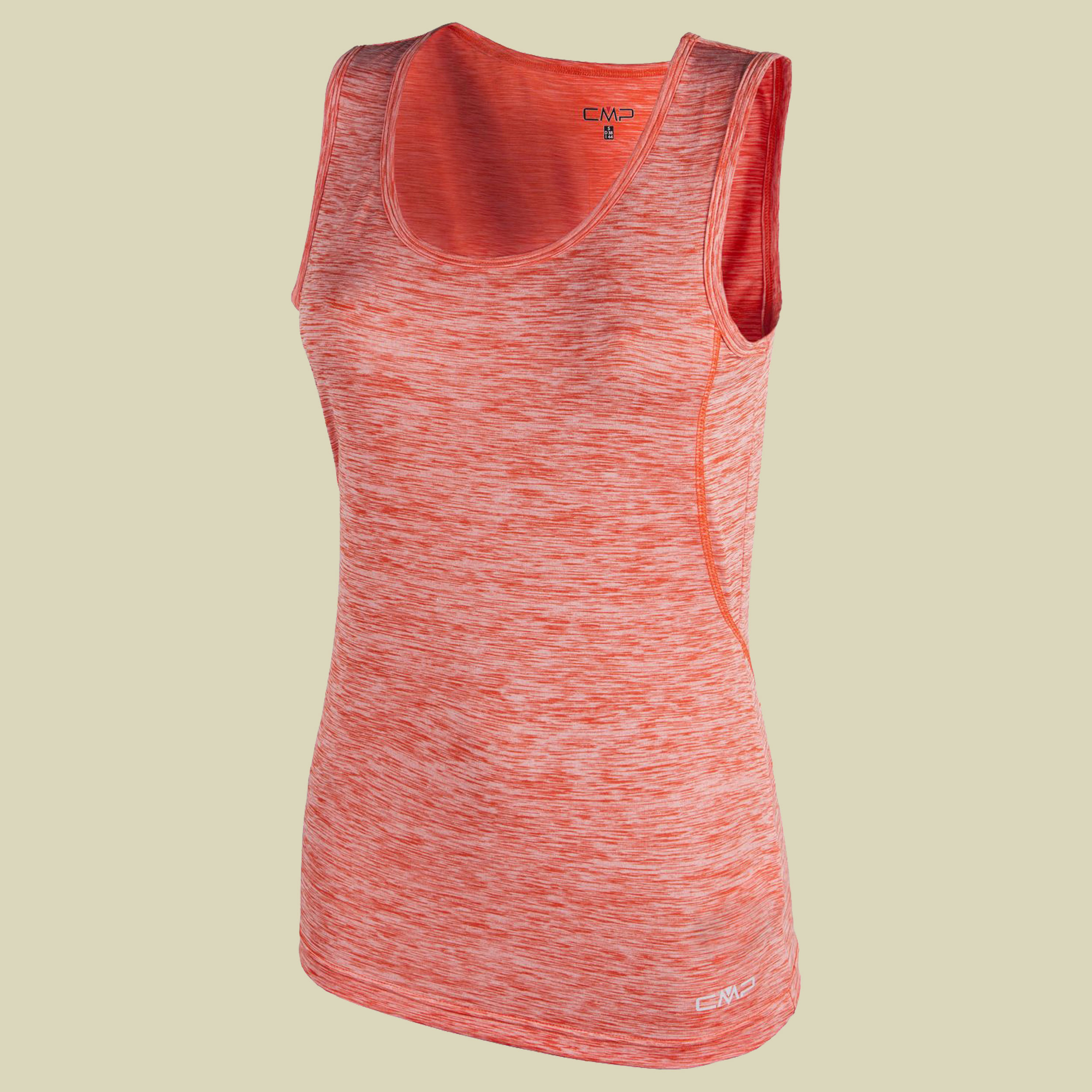 Woman Stretch Melange Top 3T65666 Größe 34 Farbe C582 bitter melange