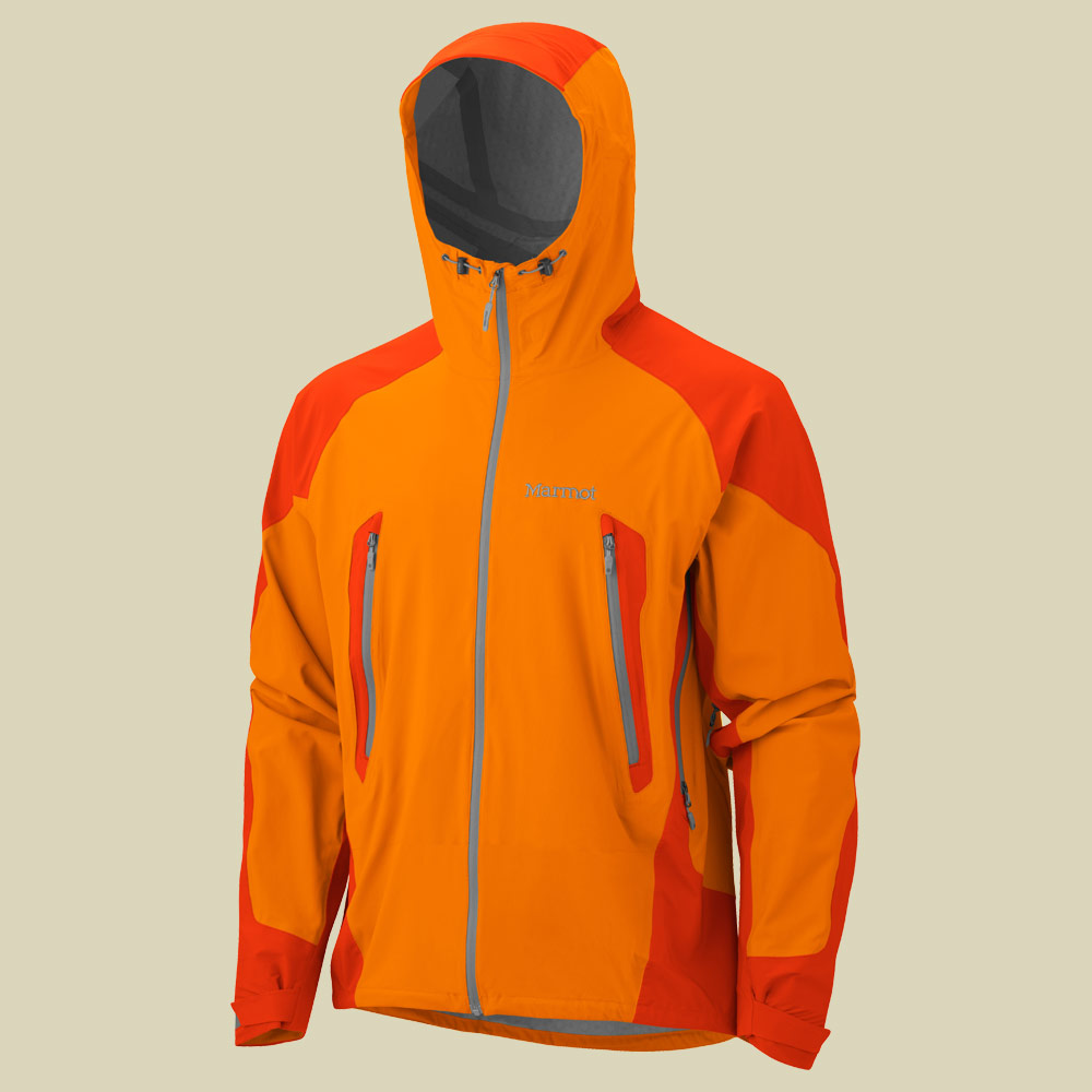 Stretch Men Jacket 40580 Größe S Farbe flash orange / mars orange
