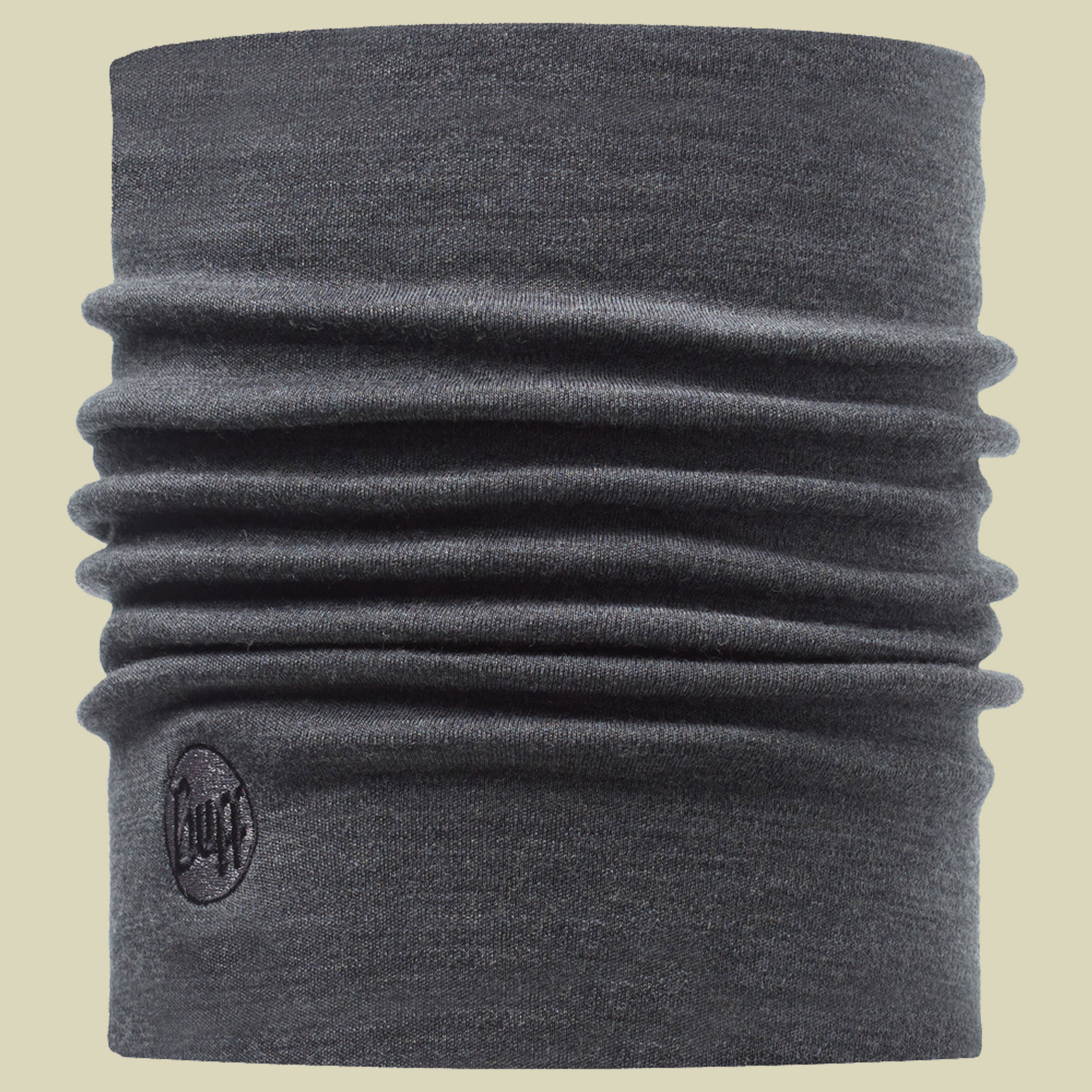 Heavyweight Merino Wool Neckwarmer one size Farbe solid grey