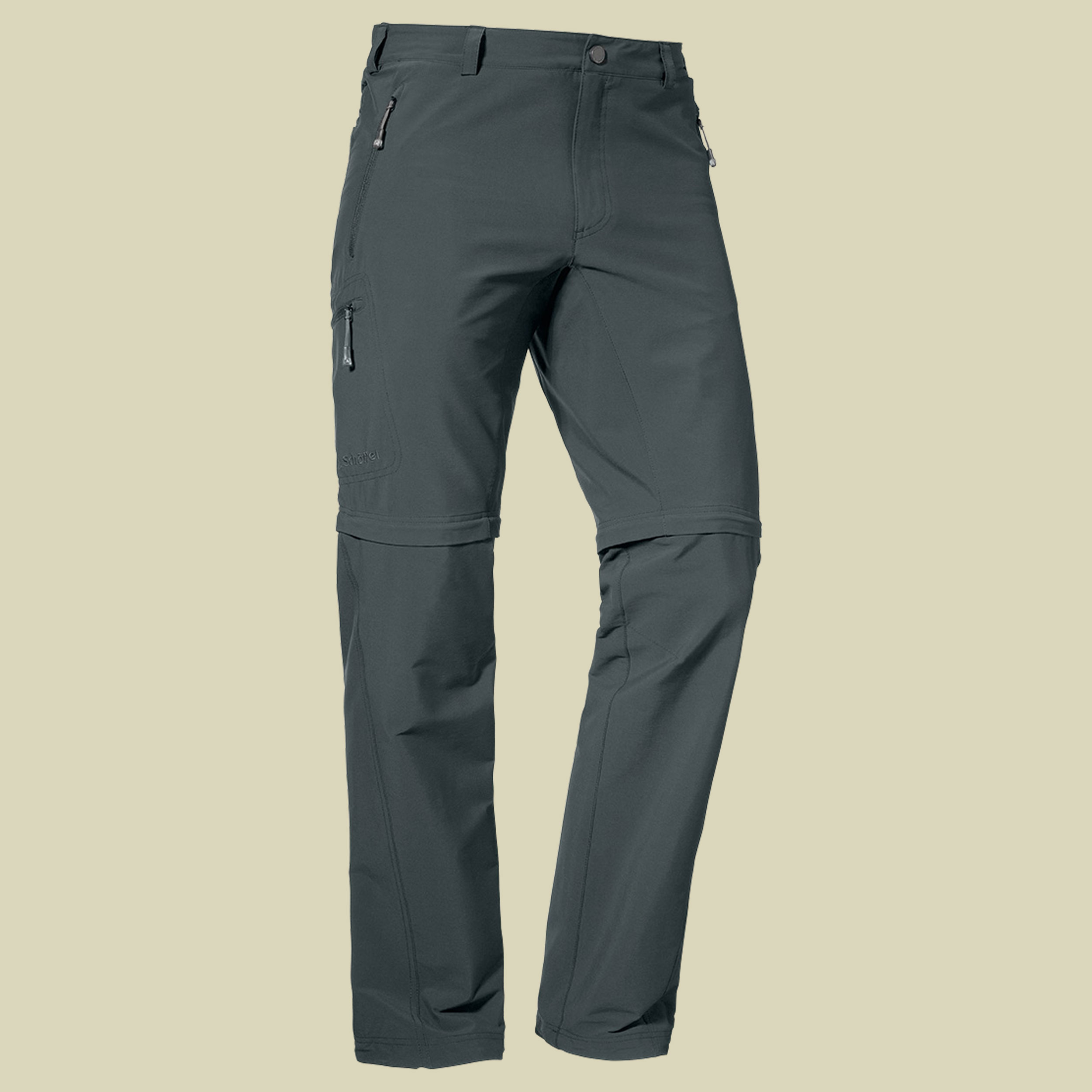 Pants Koper Zip Off Men Größe 28 Farbe charcoal