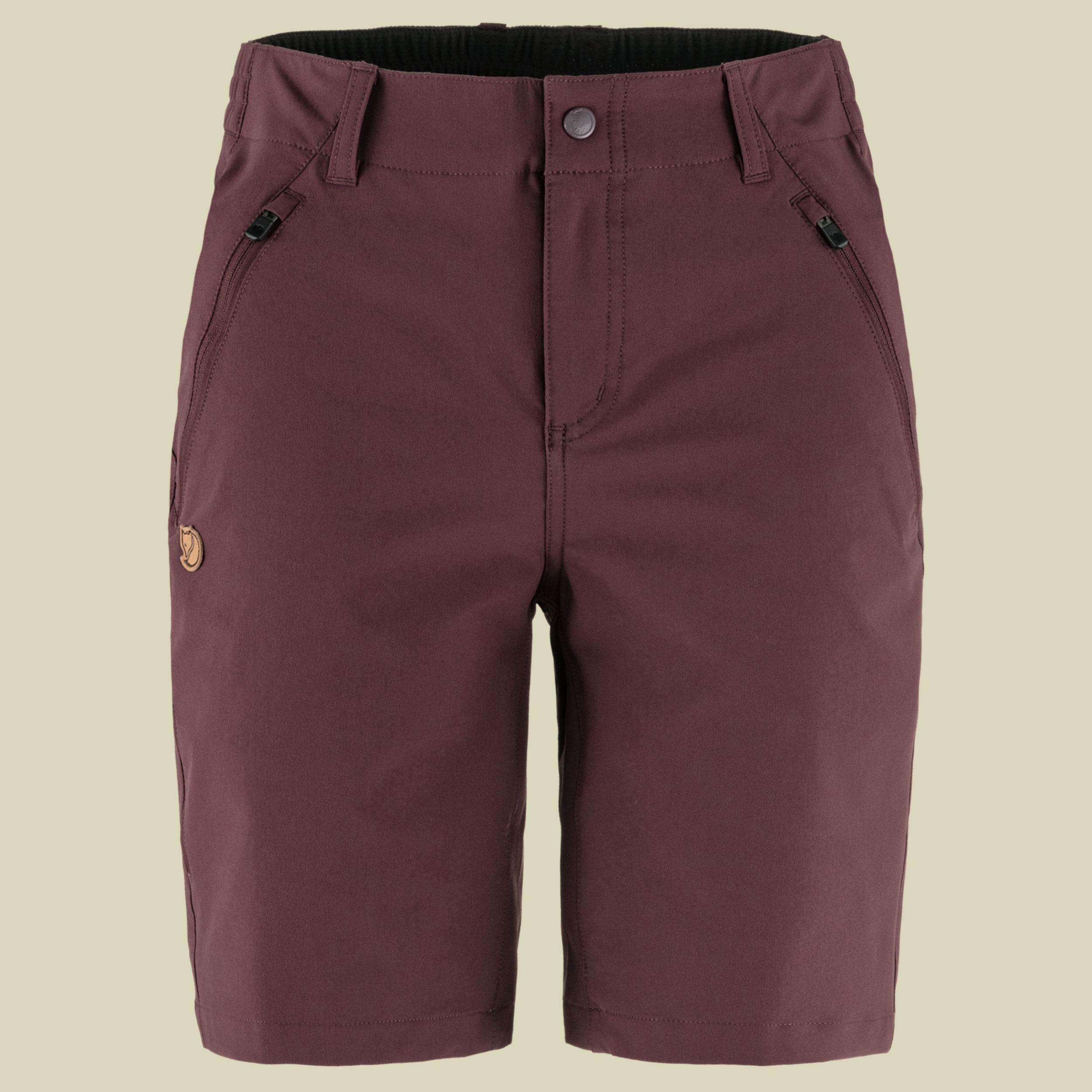 Abisko Trail Stretch Shorts Women Größe 44 Farbe port