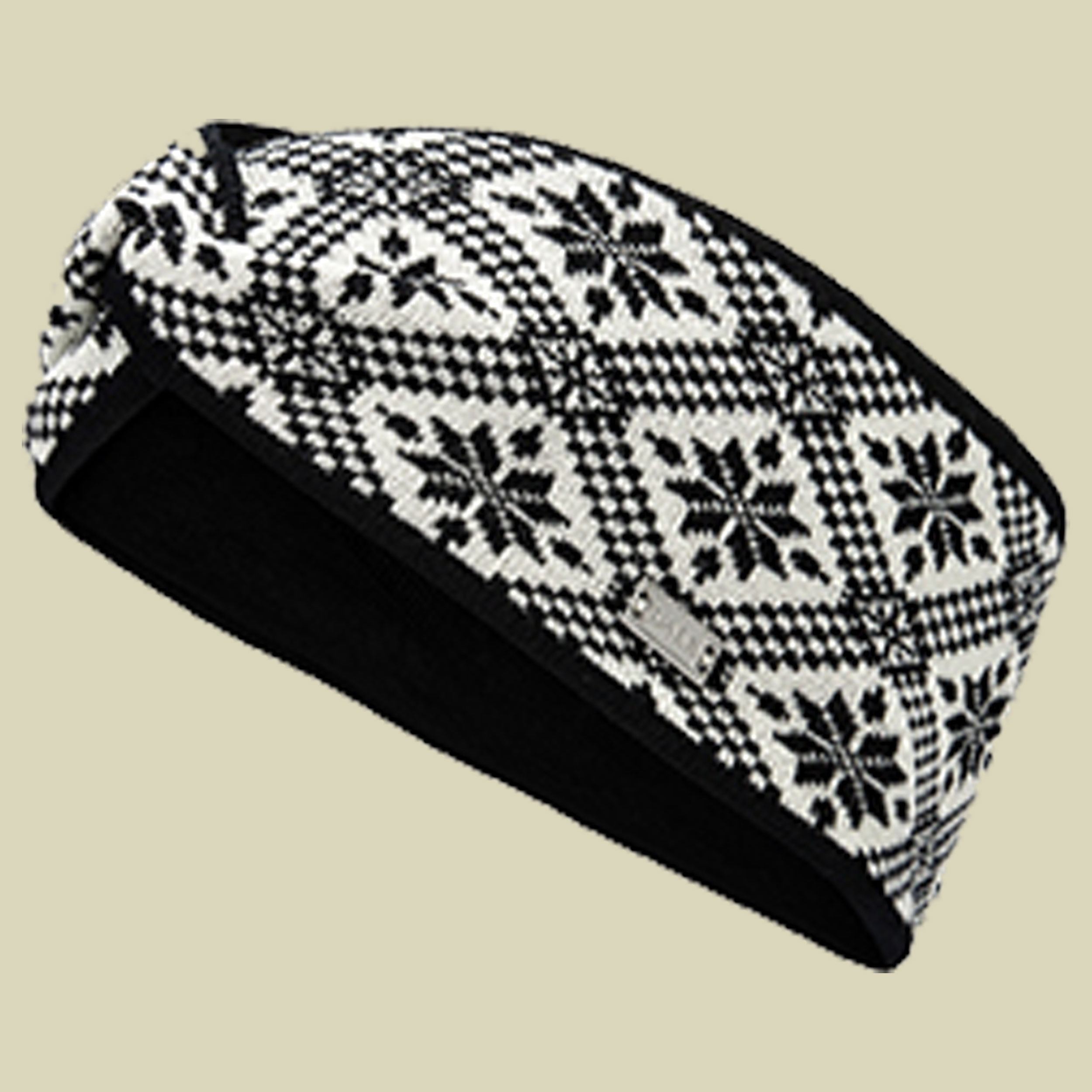 Christiania Headband Größe one size Farbe black off white