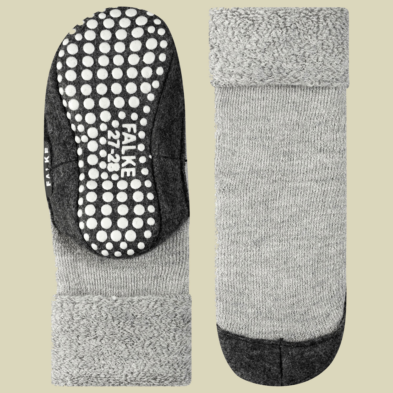 Cosyshoes Falke Kids Größe 37-38 Farbe light grey