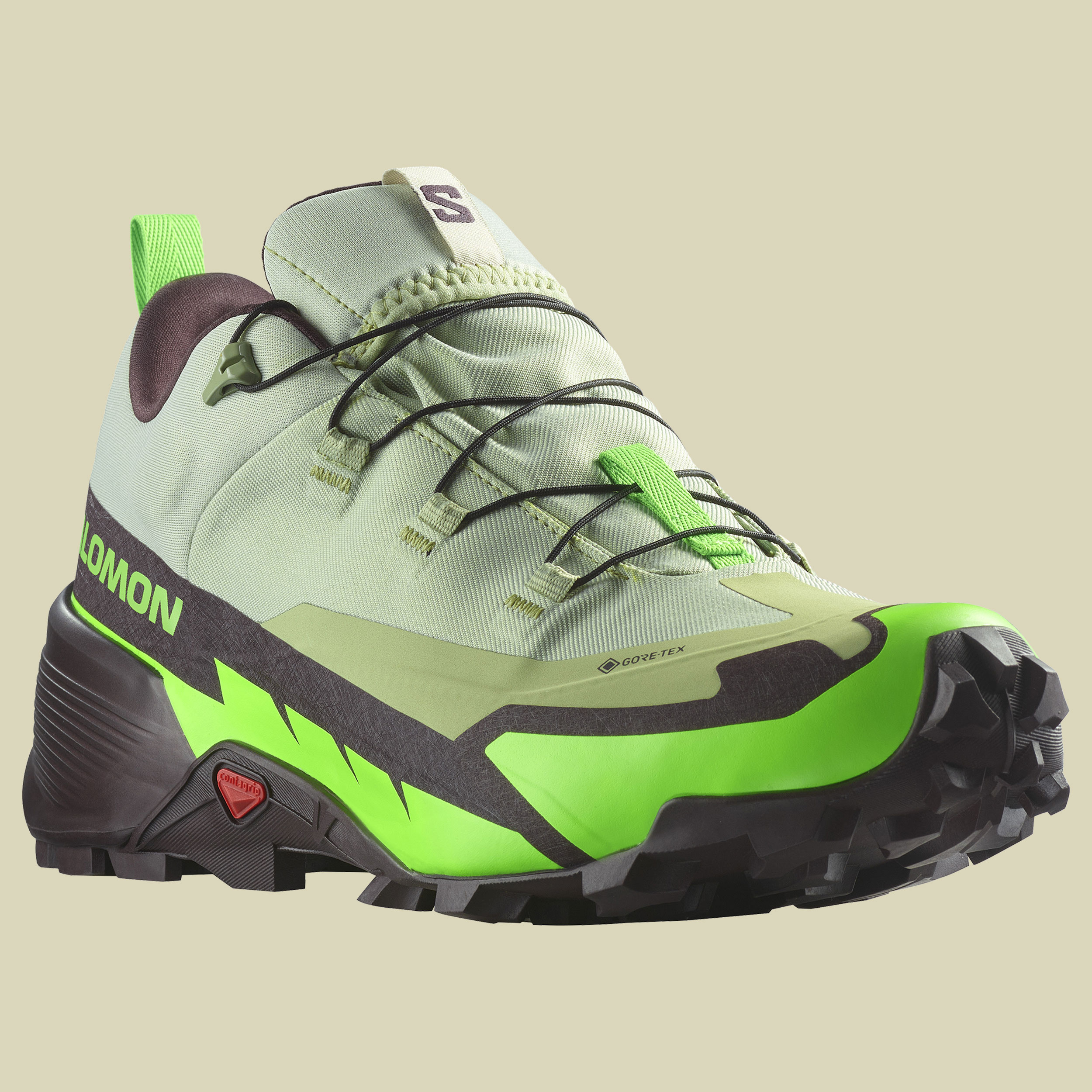 Cross Hike GTX 2 Men Größe UK 10 Farbe desert sage/green gecko/chocolate plum