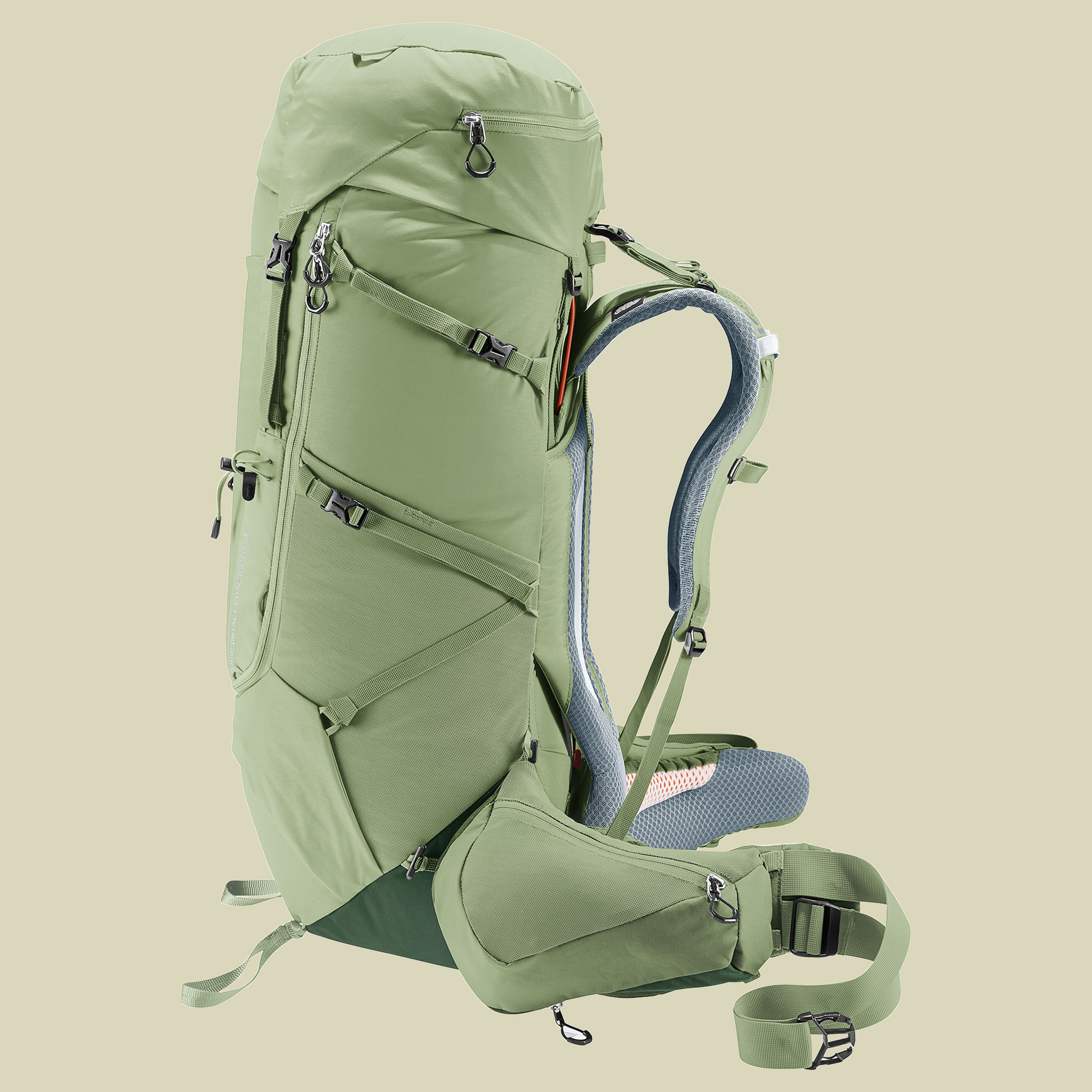 Aircontact Core 55+10 SL Women grün 55 L + 10 L - Farbe grove-ivy
