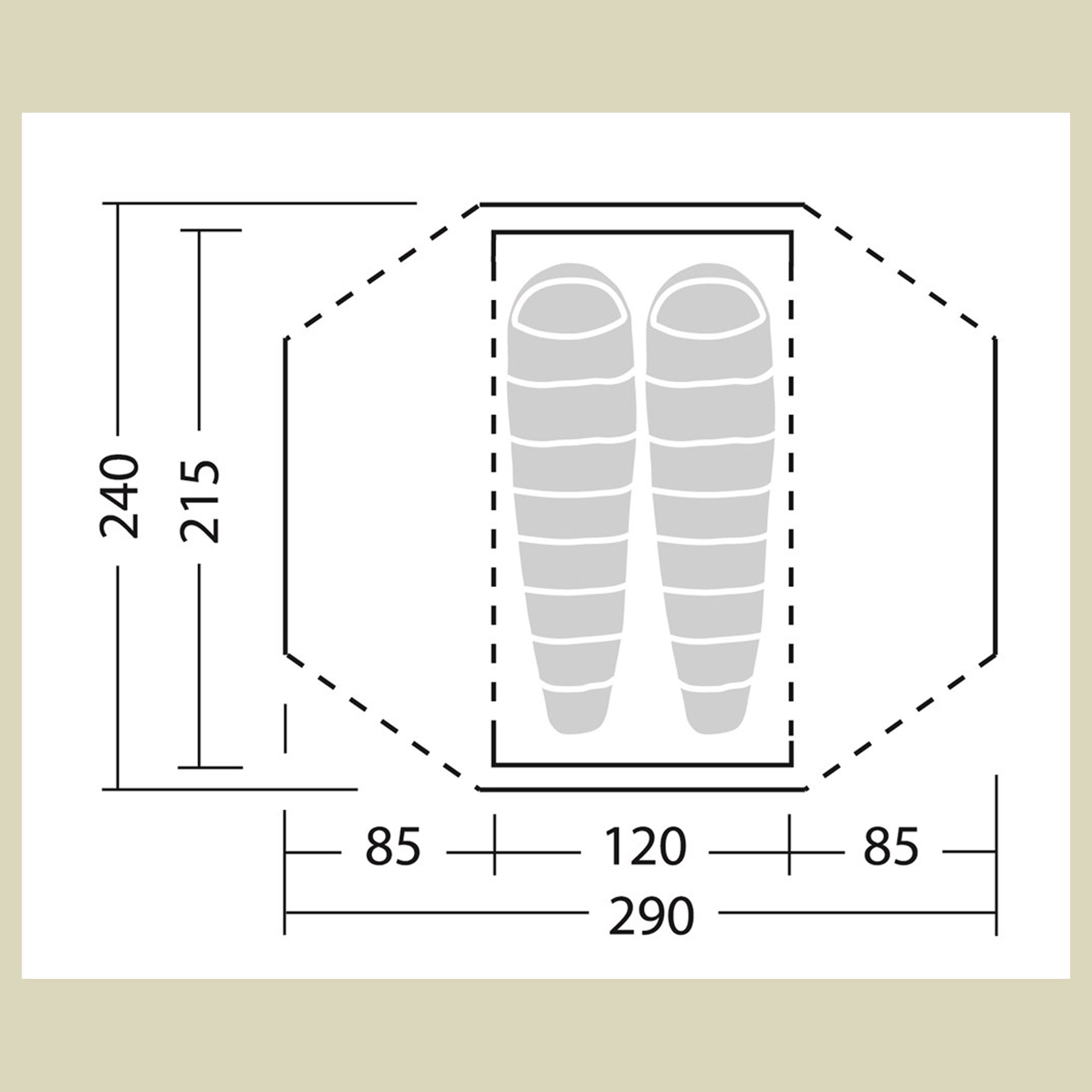 Goshawk 2-Personenzelt