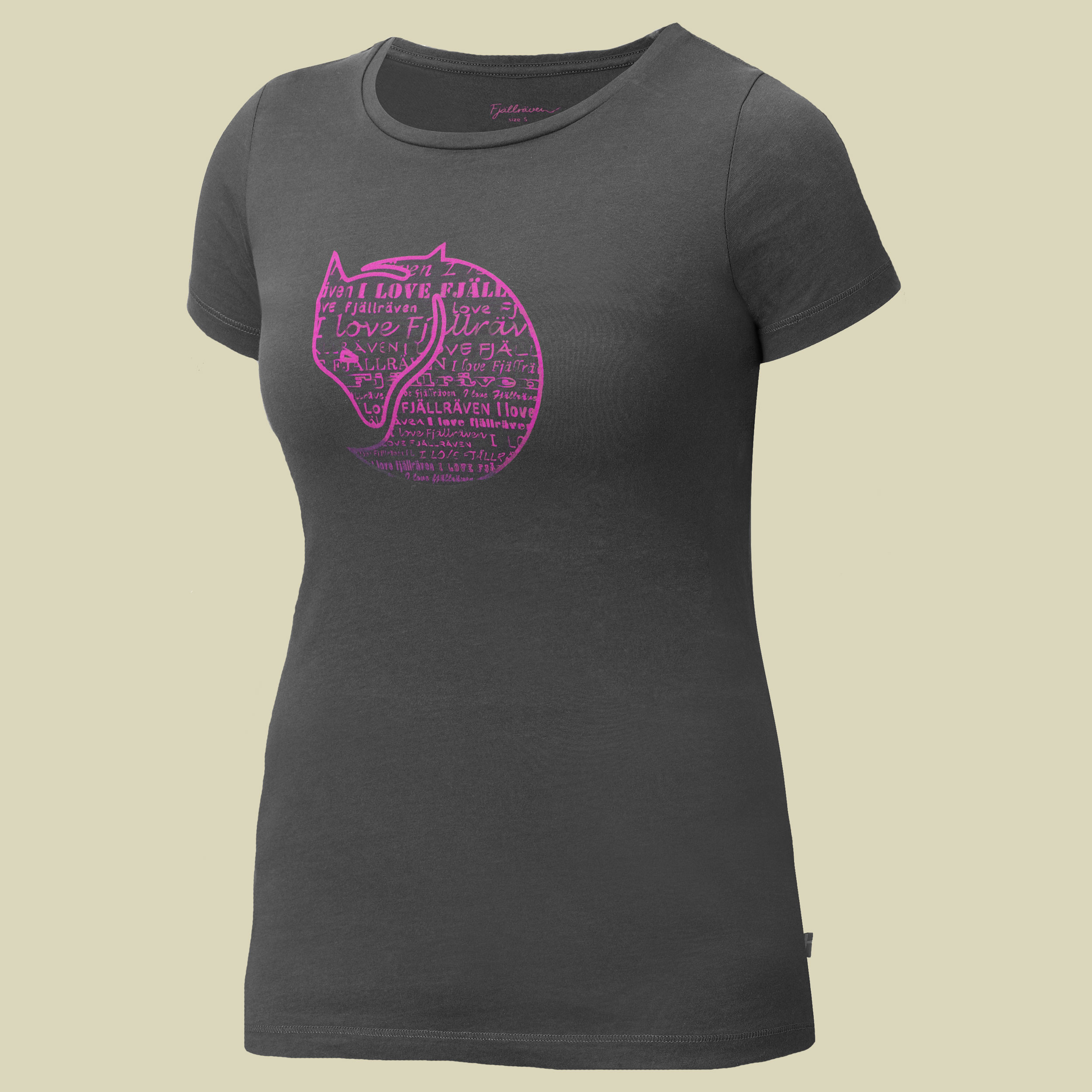 Love T-Shirt Women Größe S Farbe dark grey