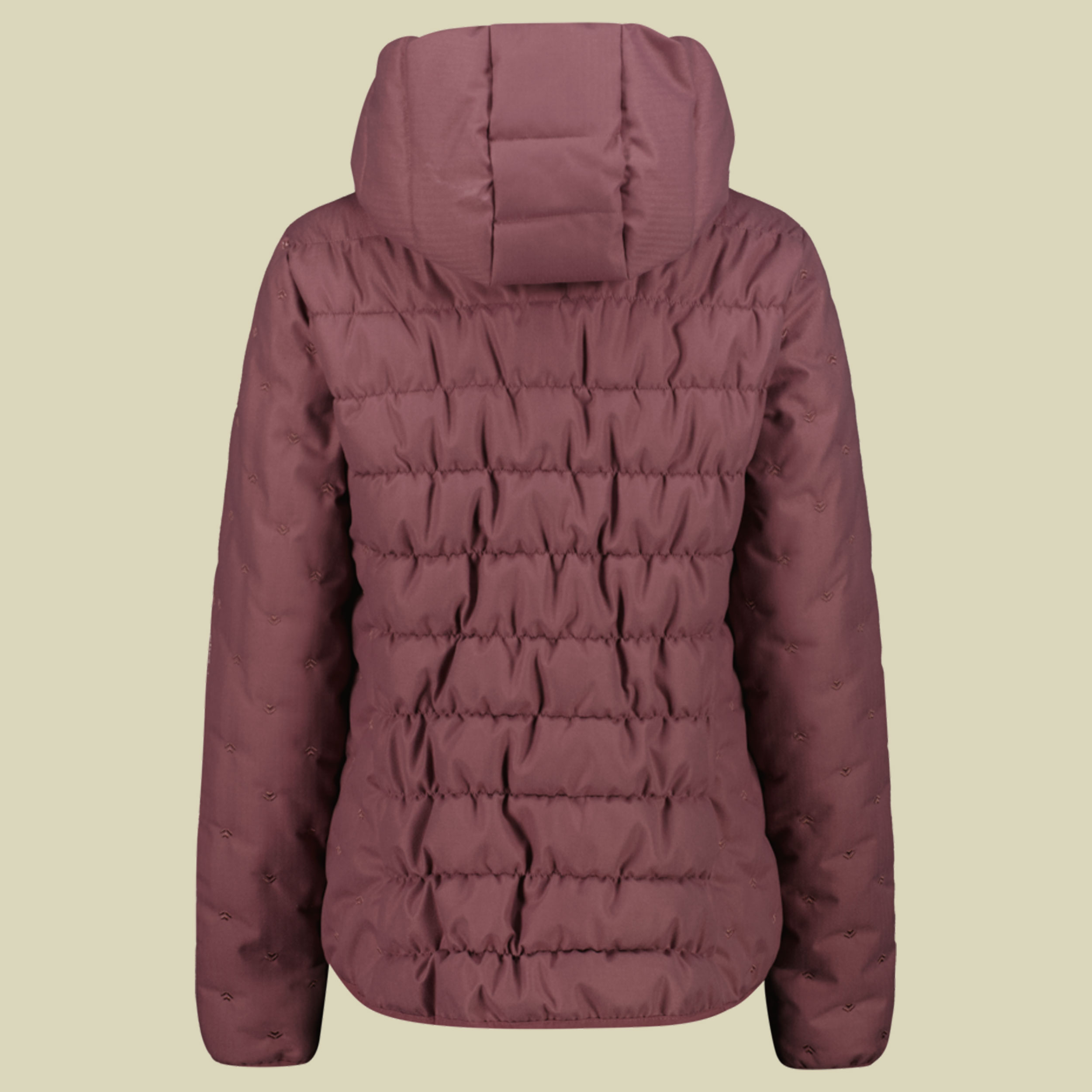 Jacket Fix Hood Melange Women 36K2386 44 rosa - malva melange