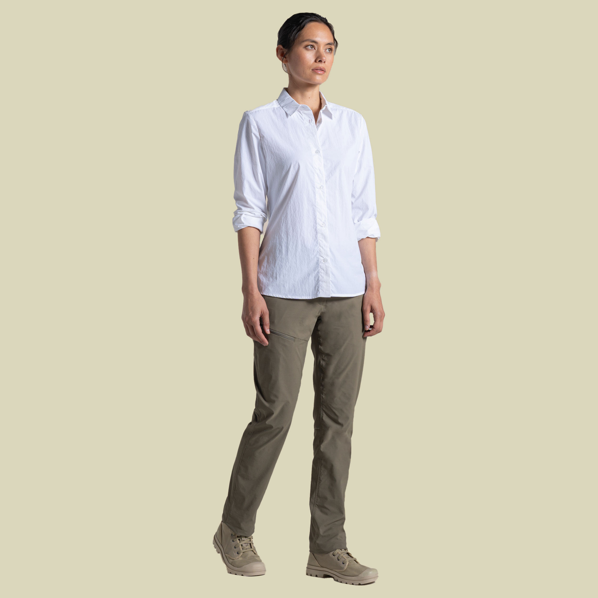 NosiLife Alma Long Sleeved Shirt Women 18 (44) weiß - white