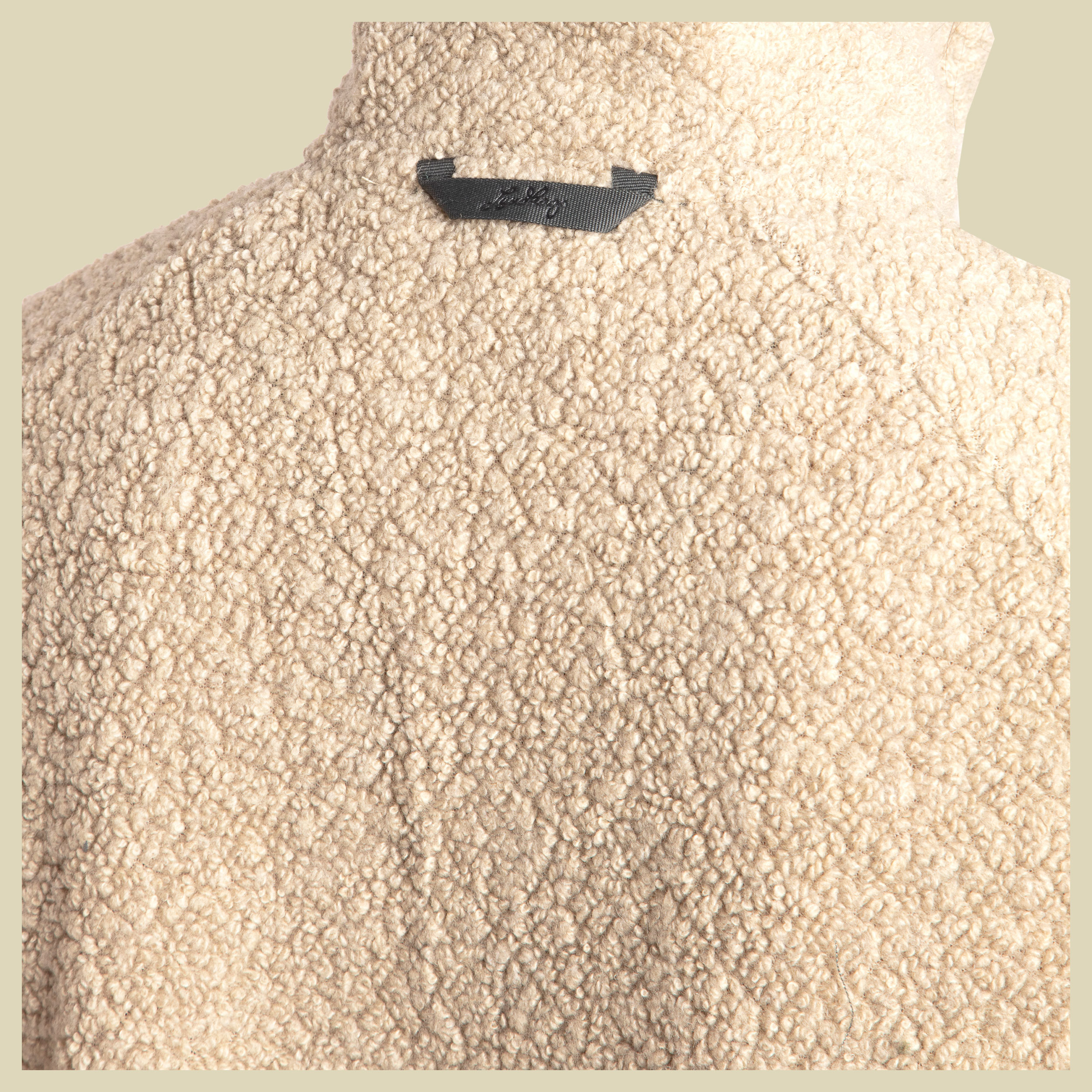 Flok Wool Pile Women Größe XL Farbe sand