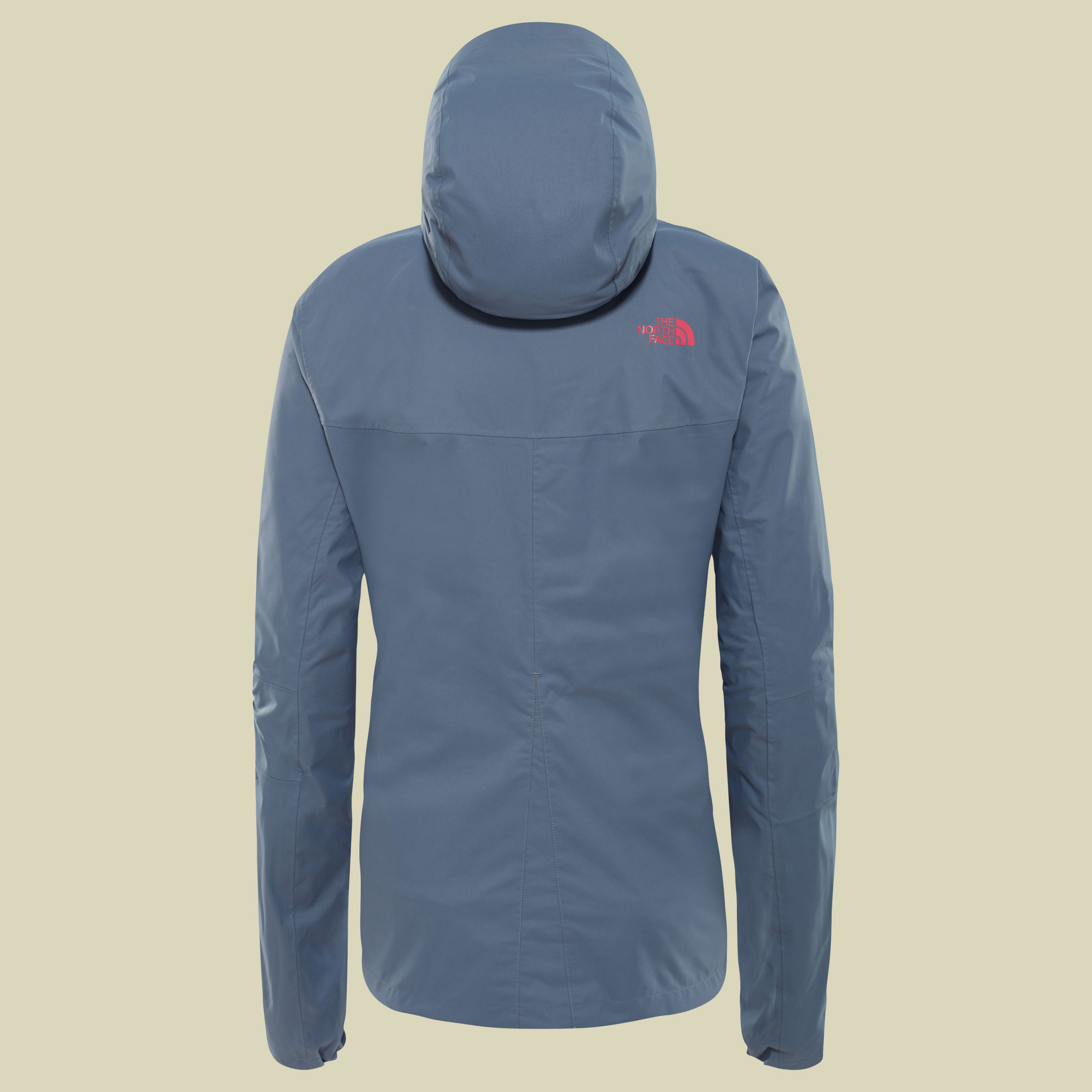 Tanken Triclimate Jacket Women Größe XL Farbe grisaille grey/atomic pink