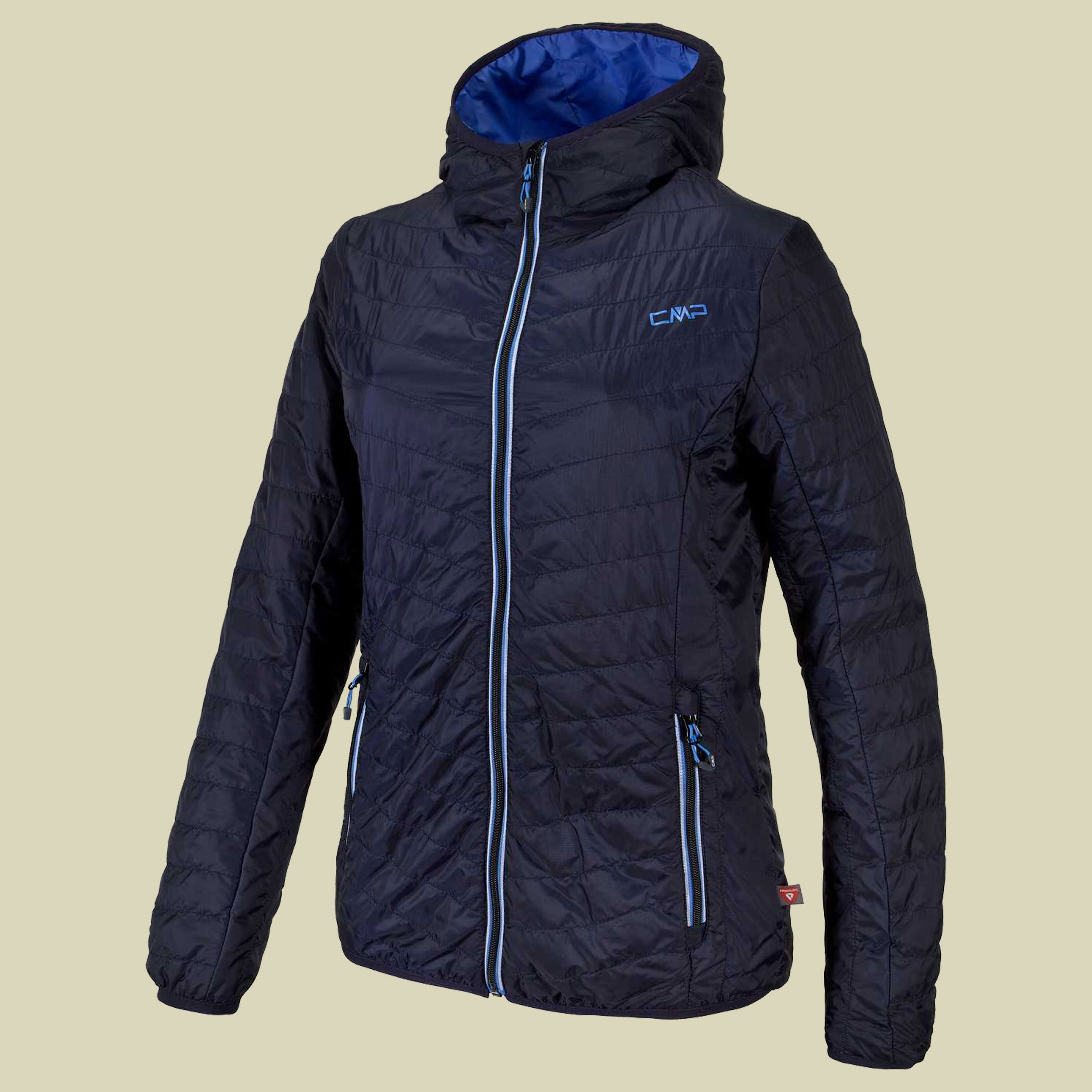 Woman Jacket Fix Hood CMP 3Z59956 Größe 34 Farbe M870 navy