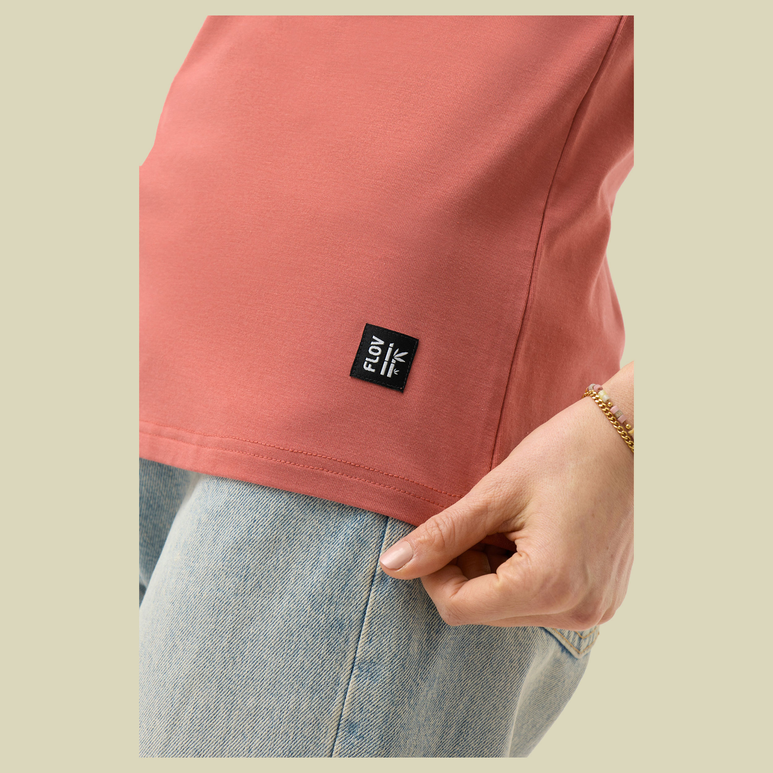 Brenda Bamboo T-Shirt L pink - pink