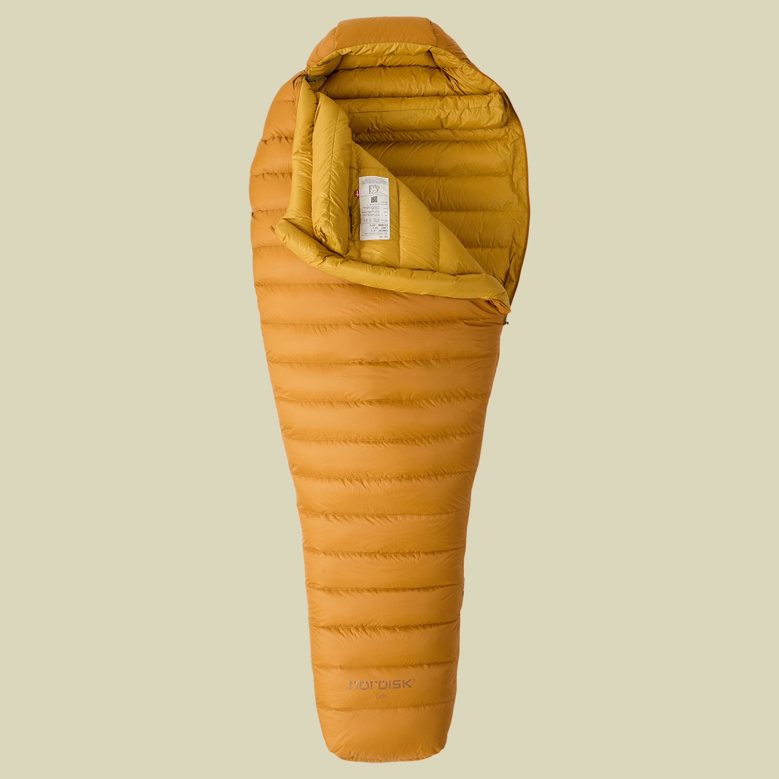 Iver -10 Mummy Sleeping Bag 205 cm (XL) links - buckthorn brown
