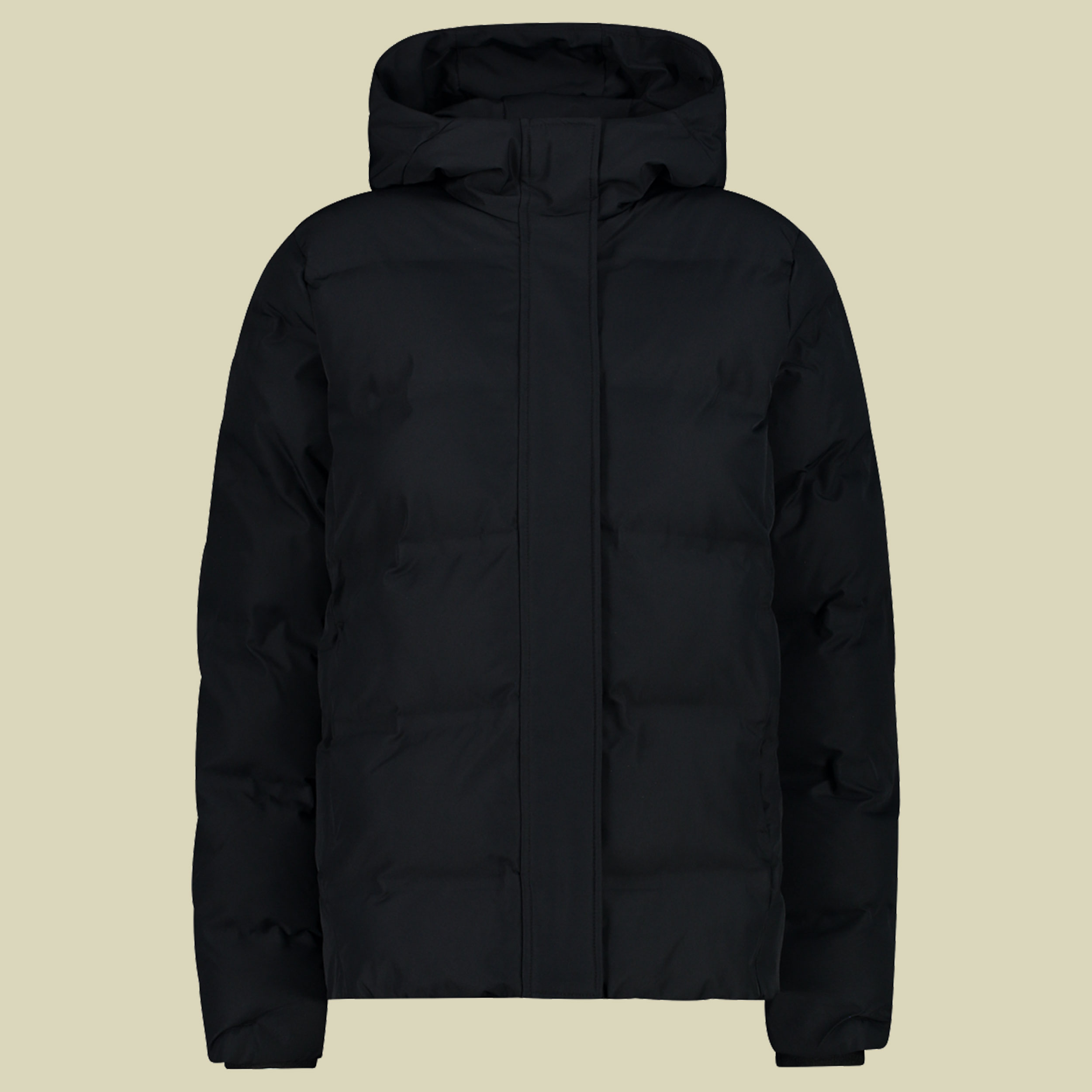 CMP Woman  Jacket Fix Hood 38 schwarz - Farbe black