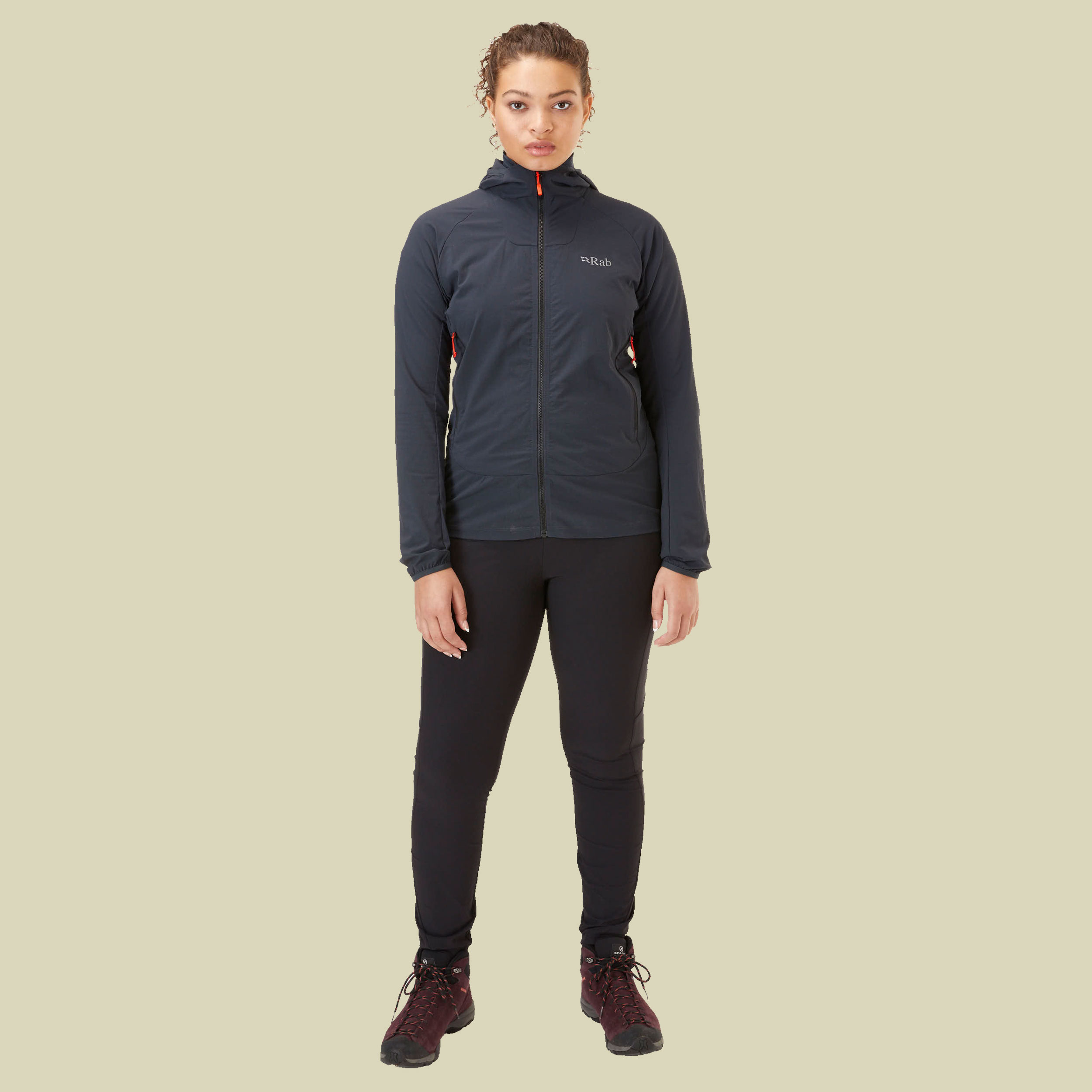 Borealis Jacket Women 44 (16) grau - beluga