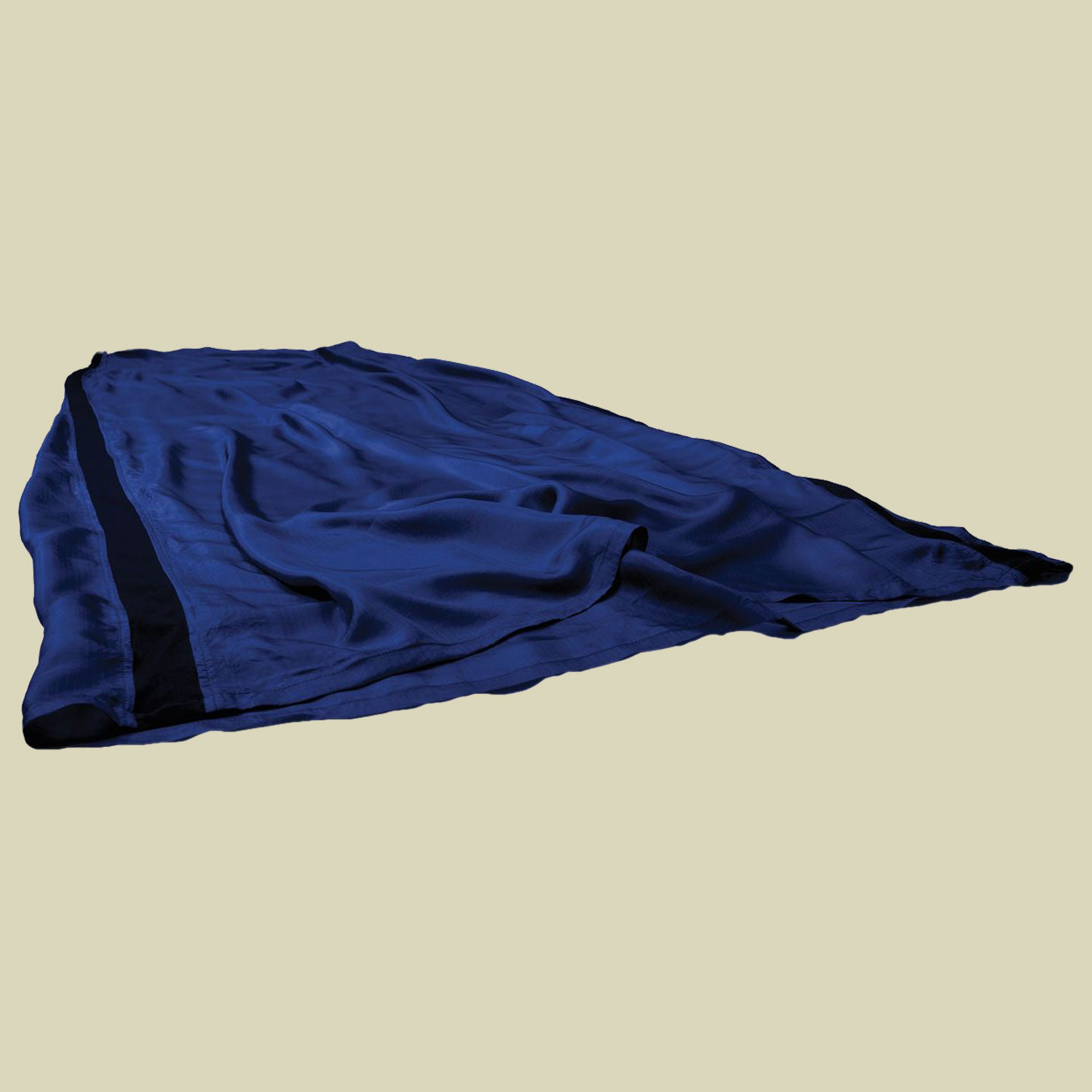 Silk Stretch Liner - Traveller (with Pillow Slip) Maße 225 x 92 cm Farbe navy blue
