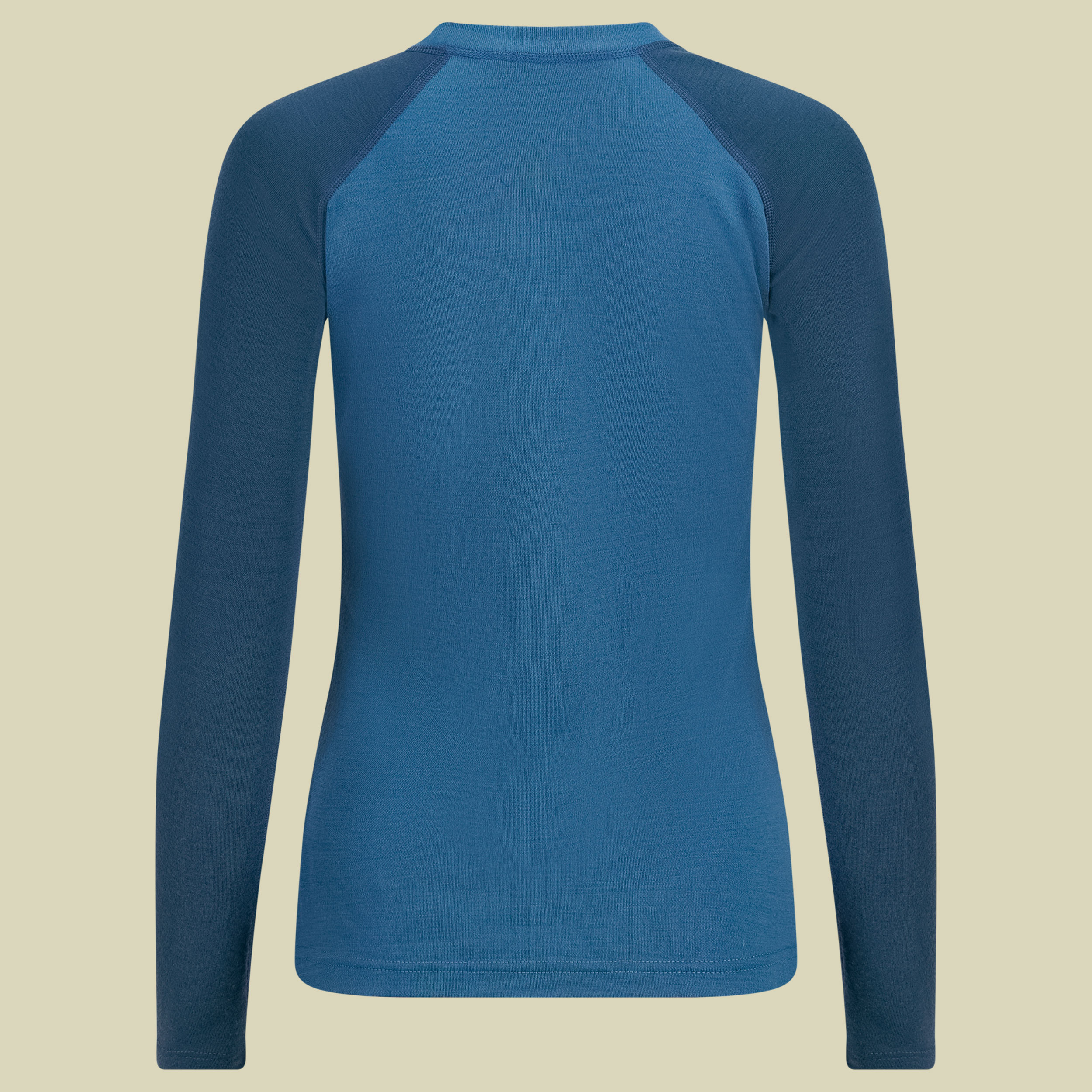 WarmWool Crew Neck Woman blue fusion S/Midnight Navy