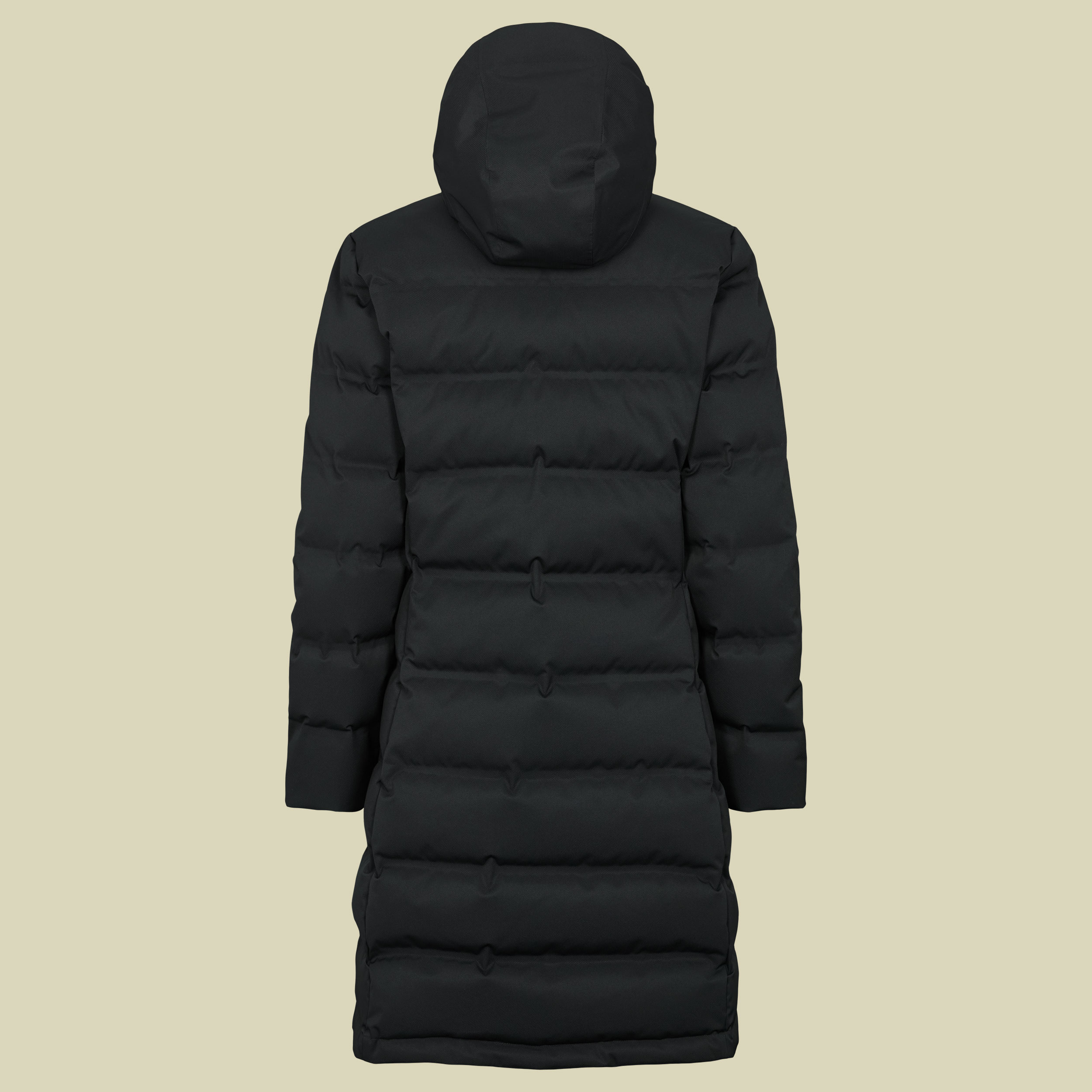 Moana W´s Bonded Hardshell Down Coat Größe M  Farbe black