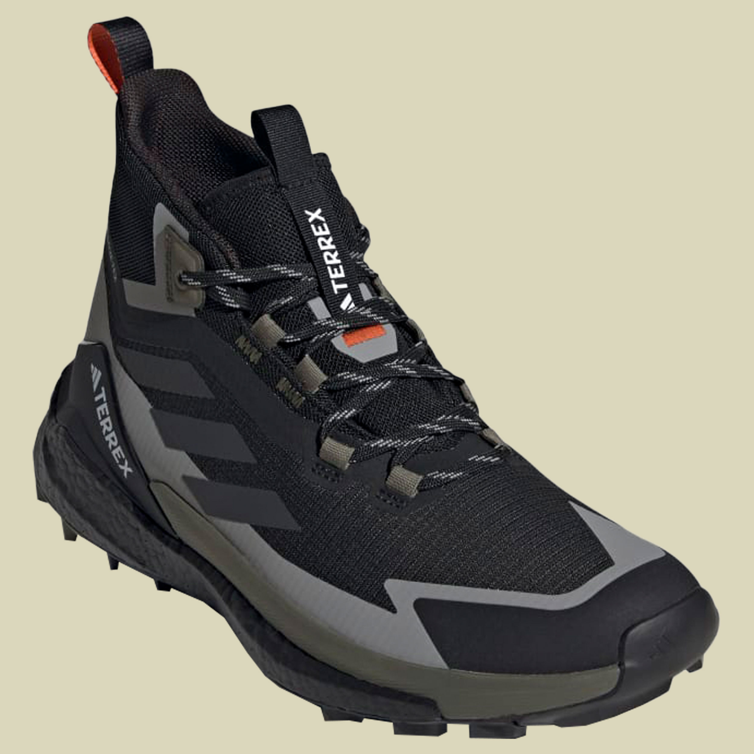 Terrex Free Hiker 2 GTX Men grau UK 9- core black/carbon/olive strata