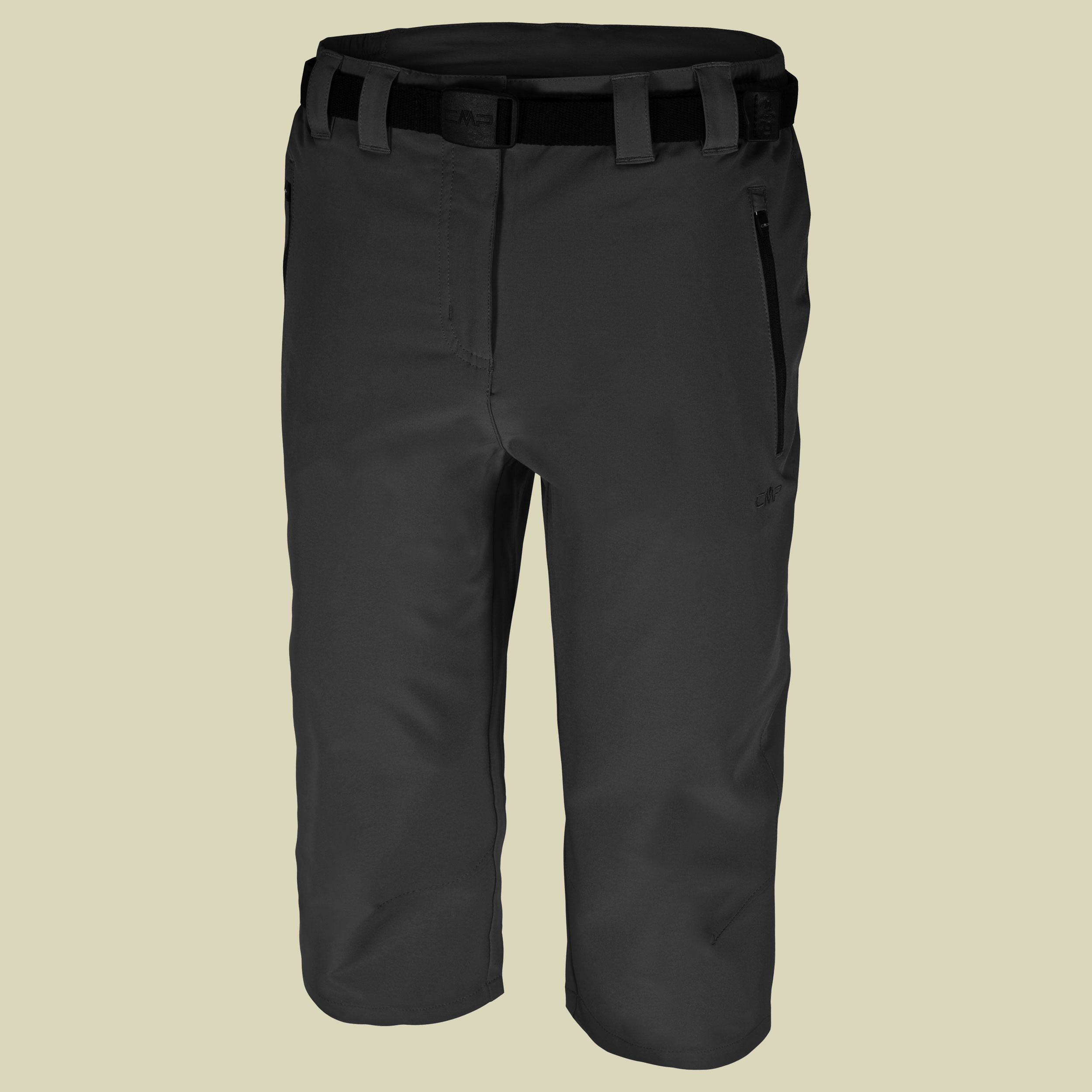 Woman Capri Stretch 3T51246 Größe 44 Farbe U423 antracite-nero