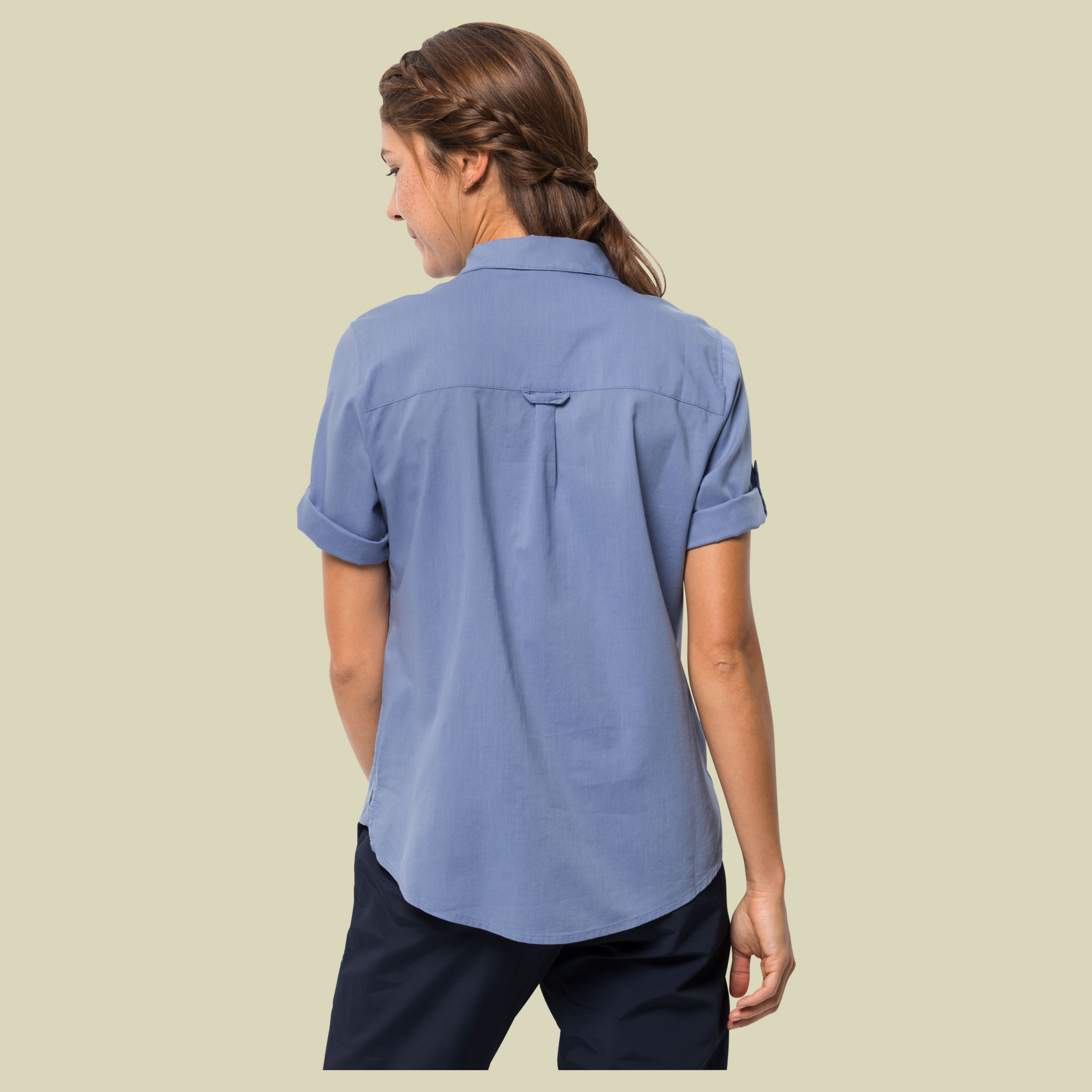 Indian Springs Shortsleeve Women Größe S Farbe dusk blue stripes