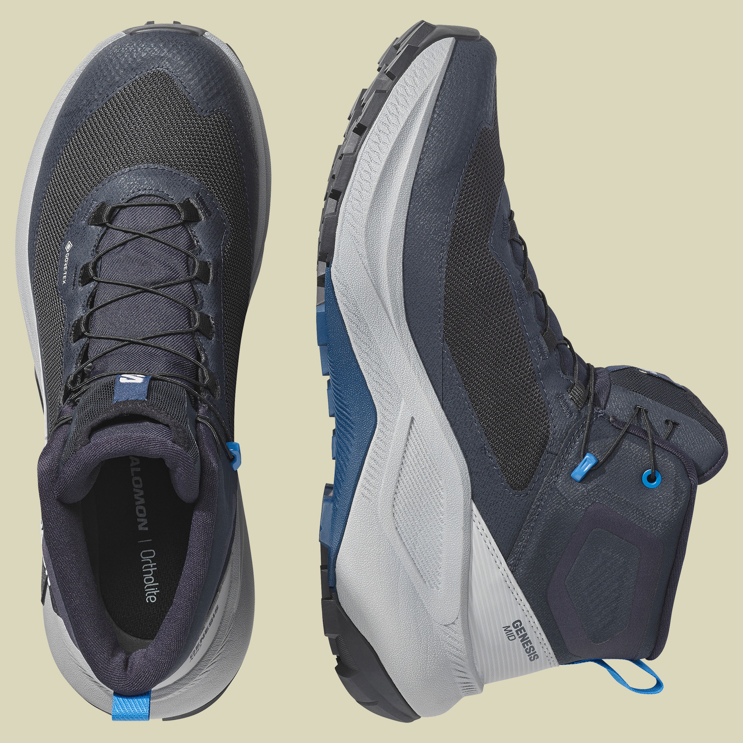 Genesis Mid GTX Men UK 9 mehrfarbig - dark navy/spellbound/alloy