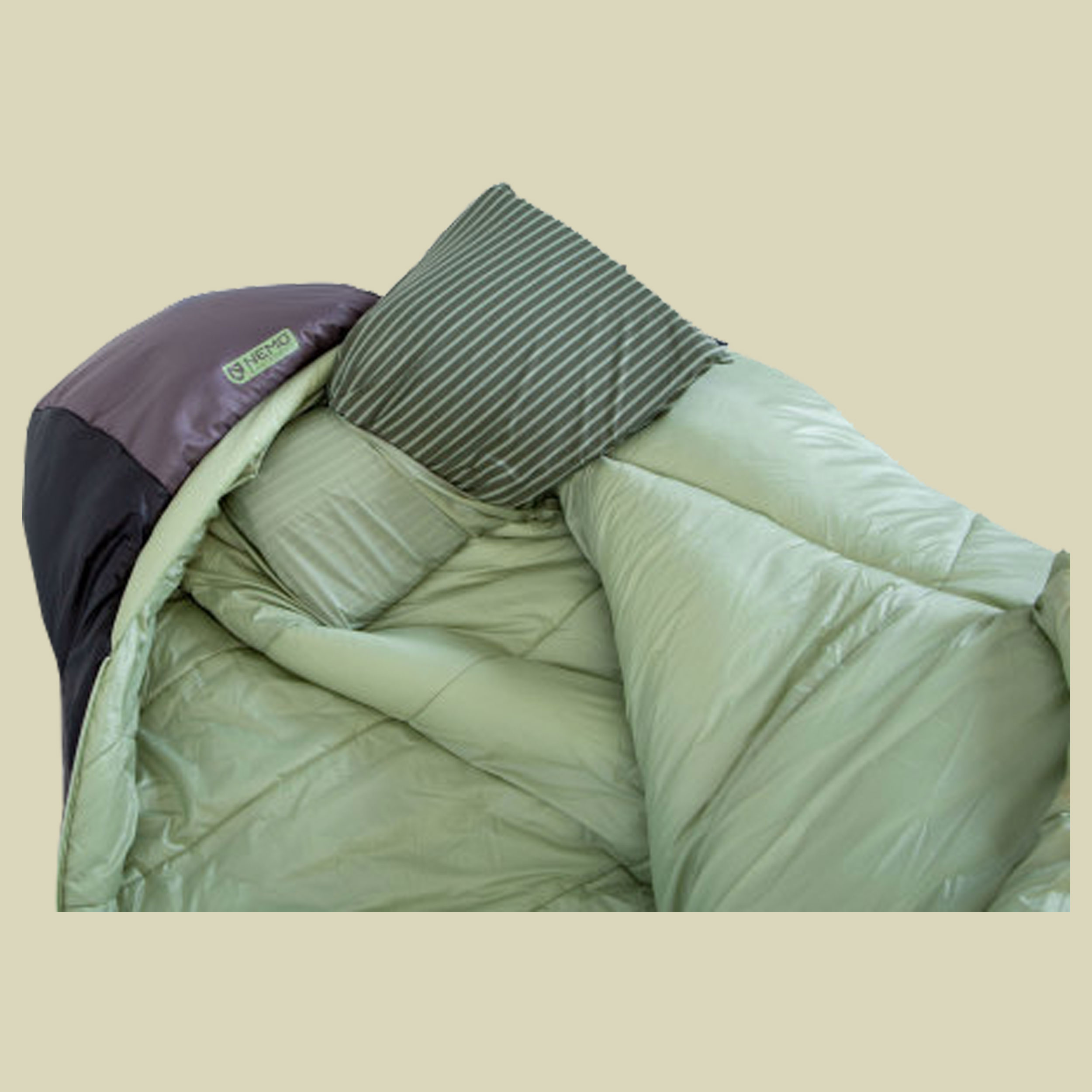 Forte Endless Promise Womens 35 bis Körpergröße 168 cm Farbe plum gray/celadon green, Reißverschluss rechts