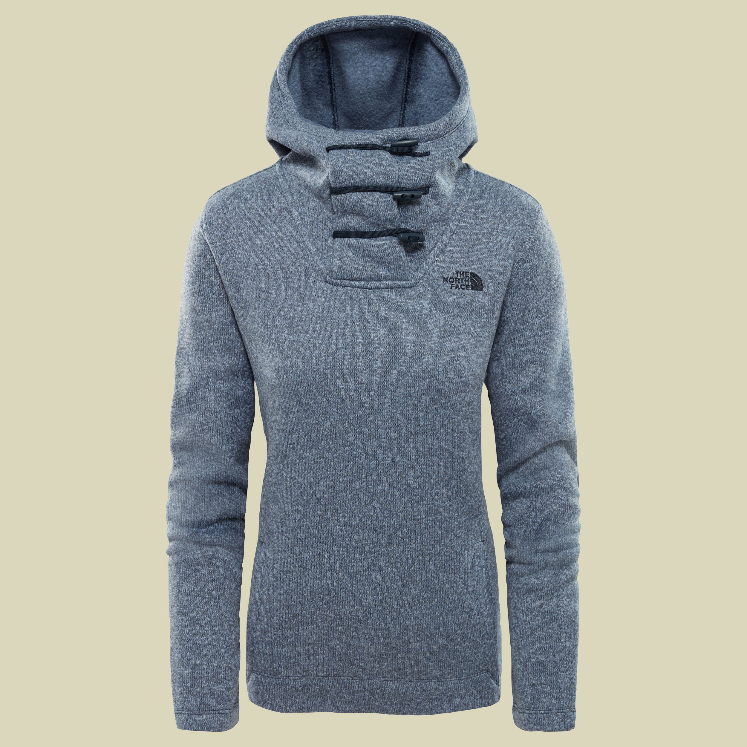 Crescent Hooded Pullover Women Größe M Farbe blue wing teal multi crescent heather
