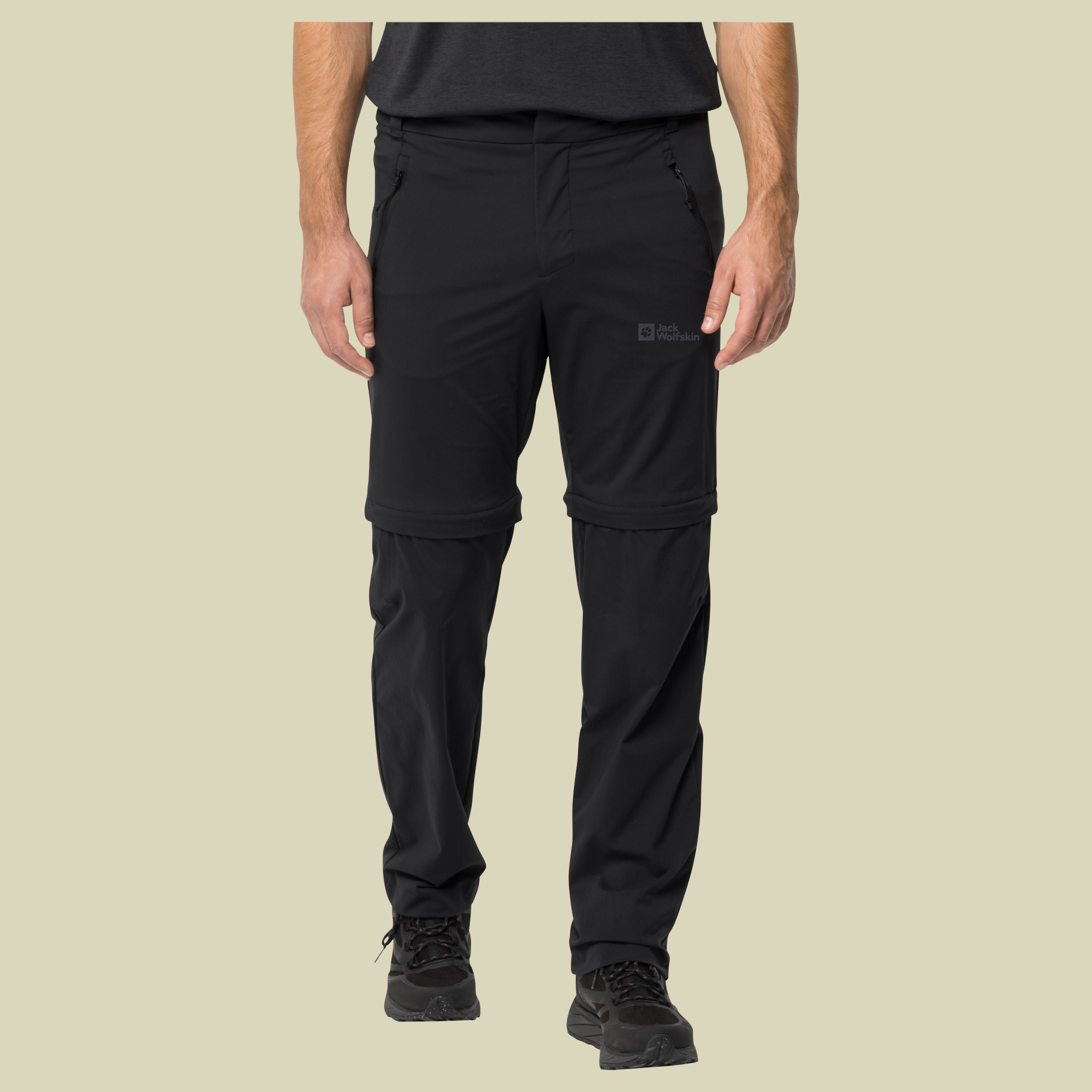 Glastal Zip Off Pants Men Größe 50 Farbe black