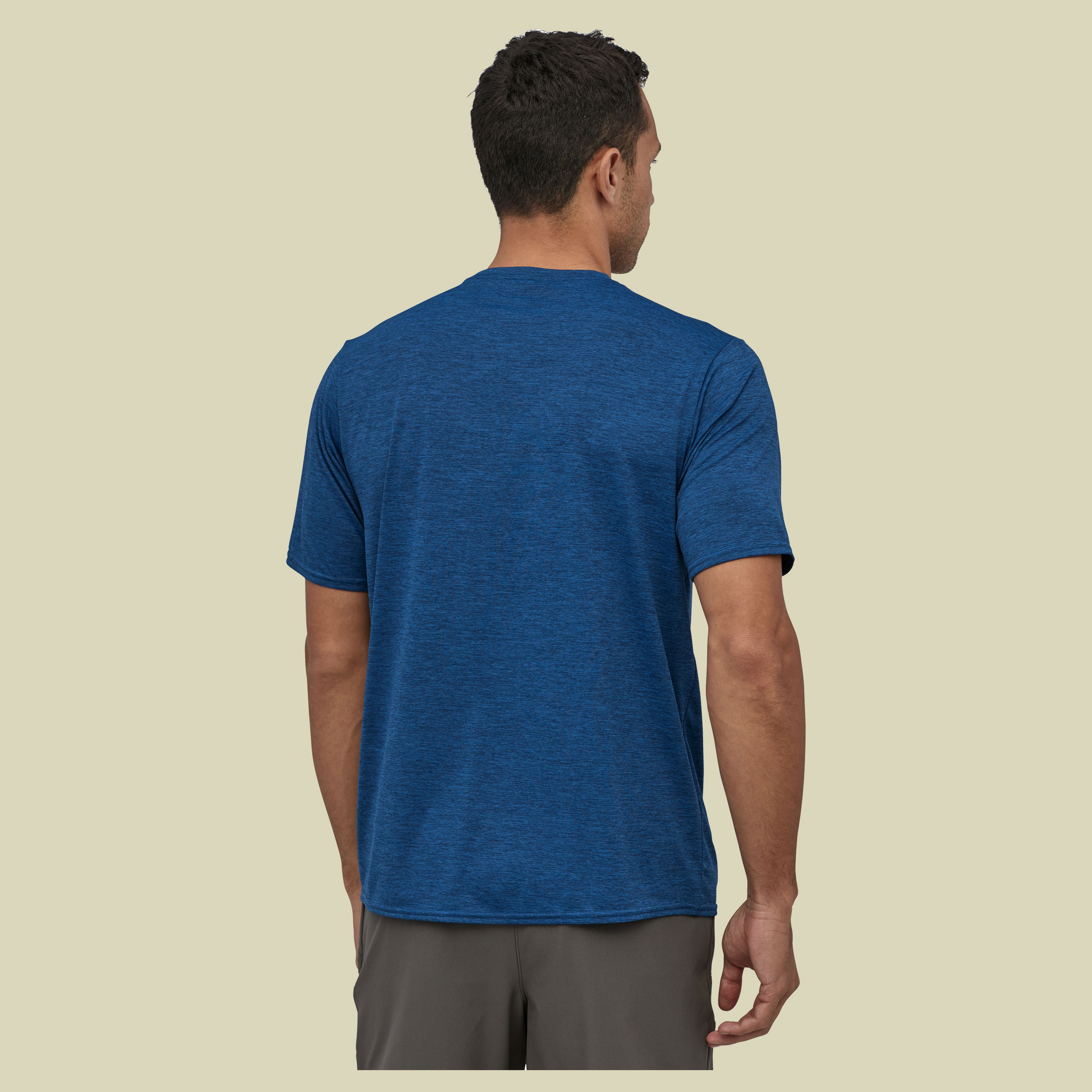 Capilene Cool Daily Graphic Shirt Men Größe S Farbe up high endurance: superior blue x-dye