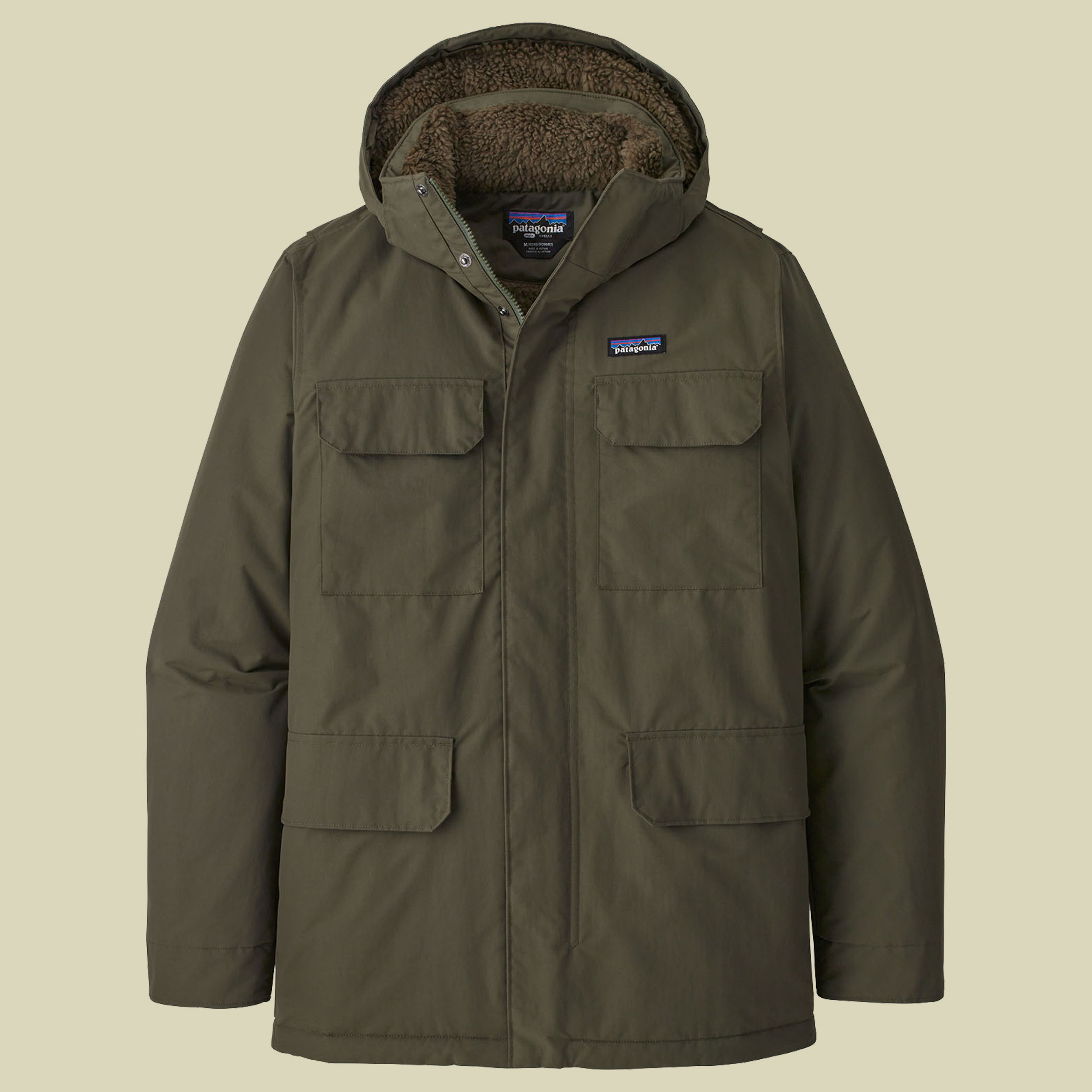 Isthmus Parka Men grün M - basin green