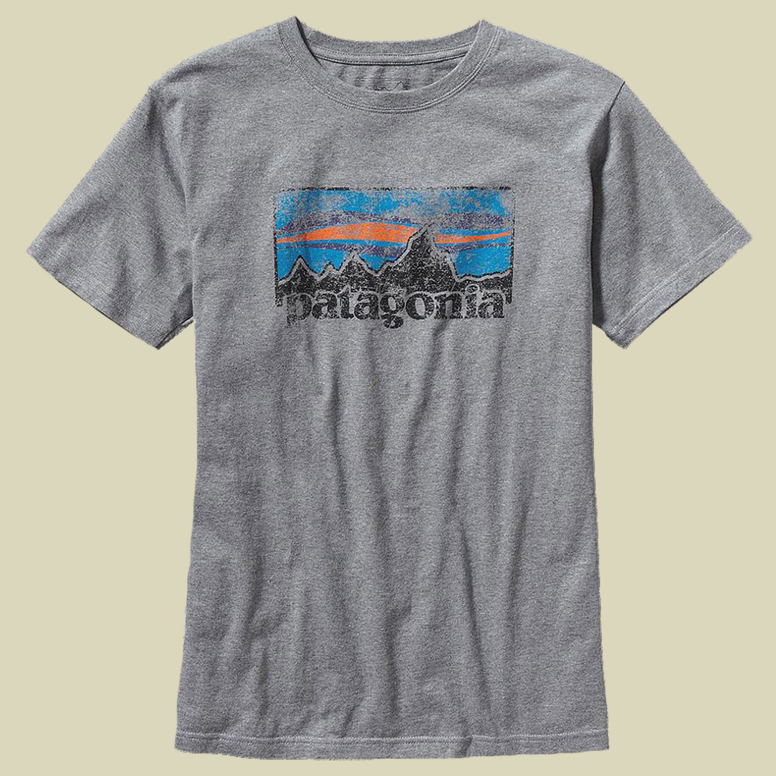 Vintage 73 Logo T-Shirt Men Größe S Farbe gravel heather