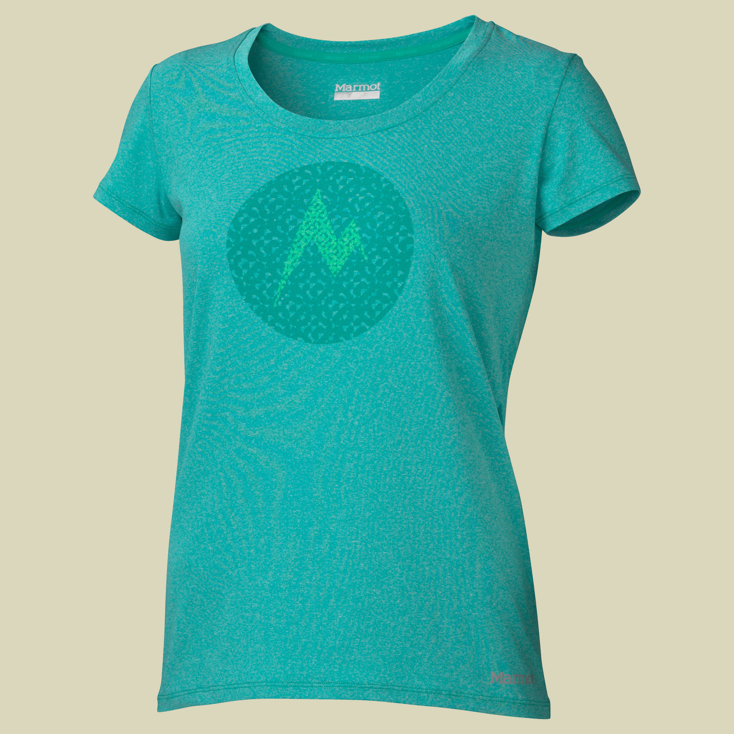 Post Time Tee SS Women Größe S Farbe gem green