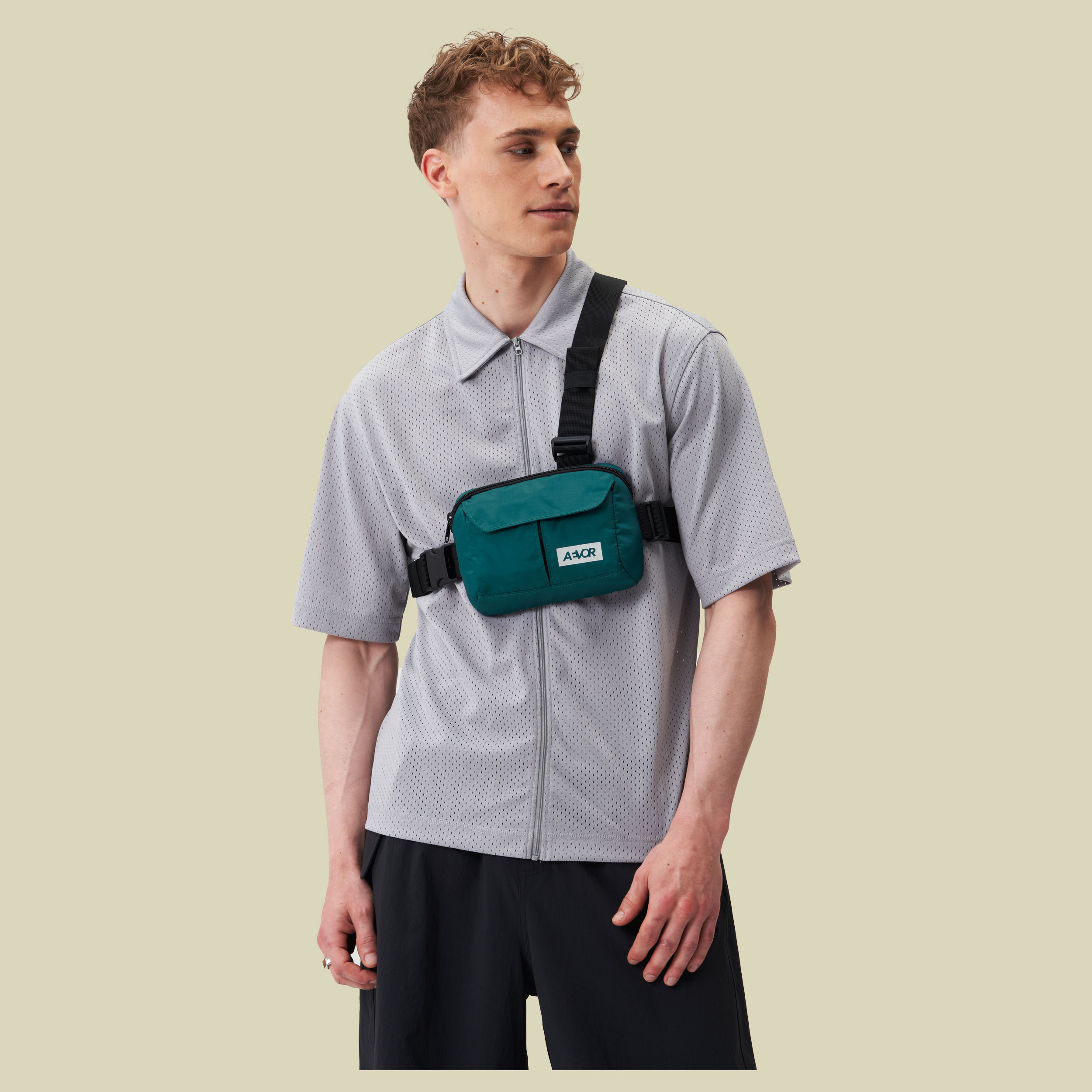 Aevor Front Pack grün 1,5 - ripstop evergreen