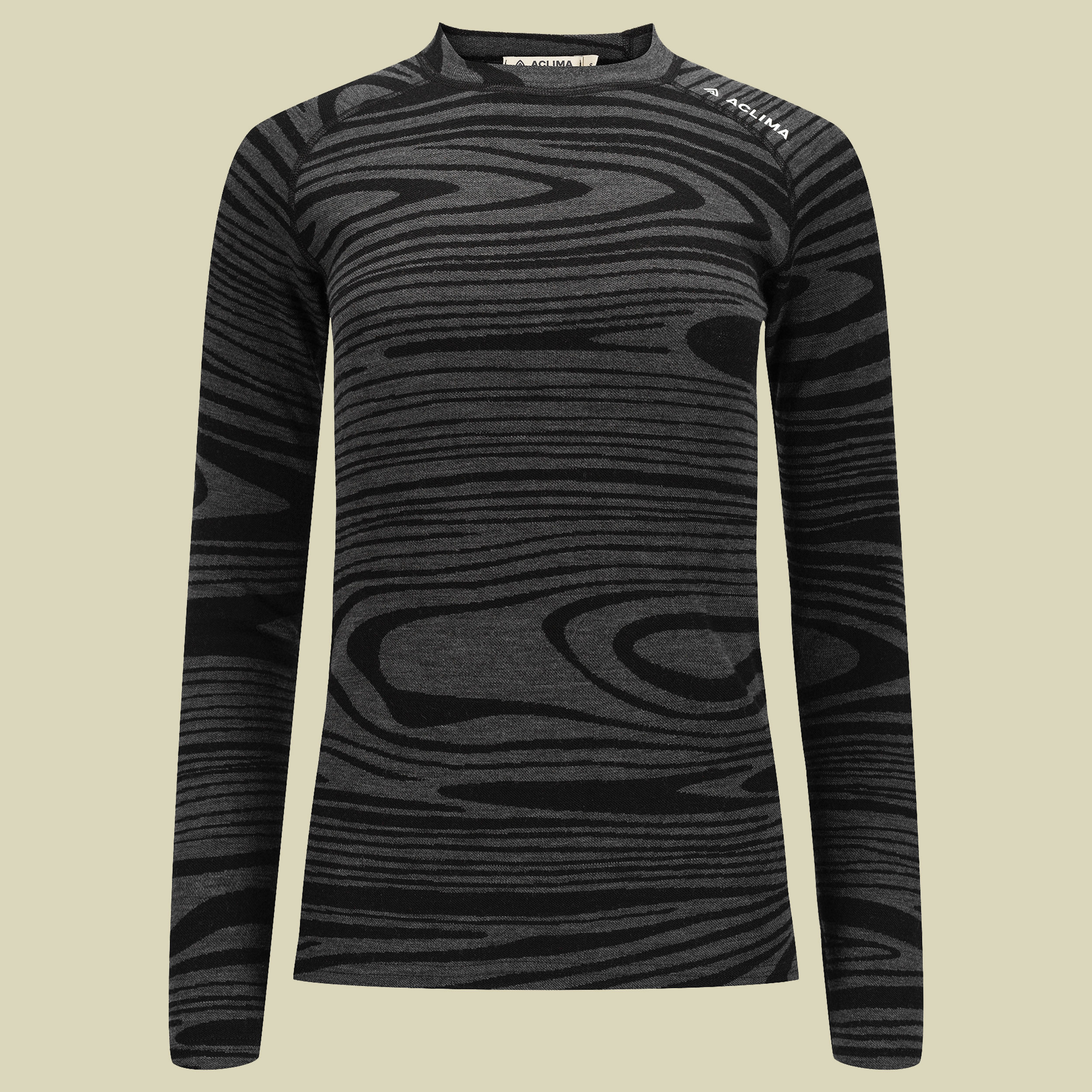 WarmWool Crew Neck Woman schwarz S - black motion