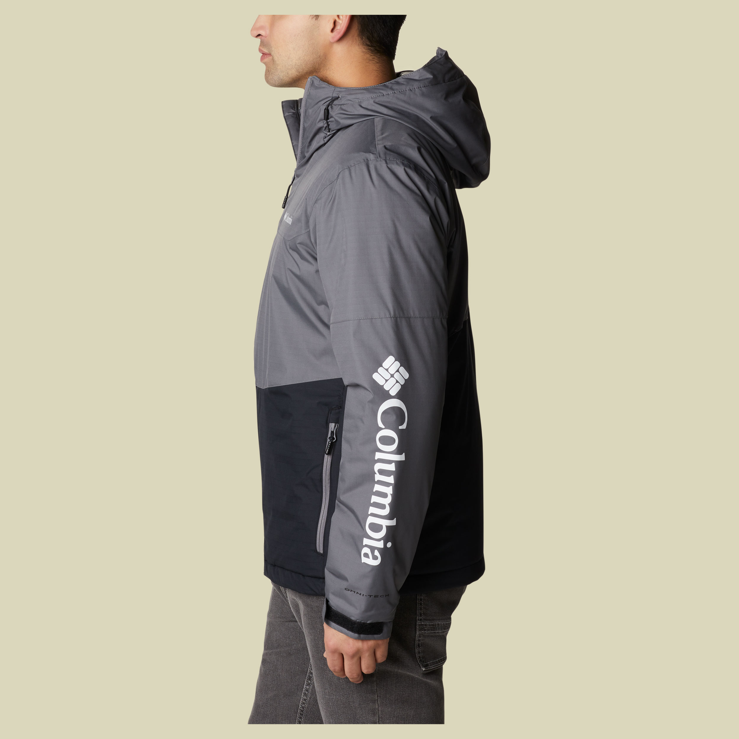 Point Park Insulated Jacket Men Größe XL Farbe city grey-black