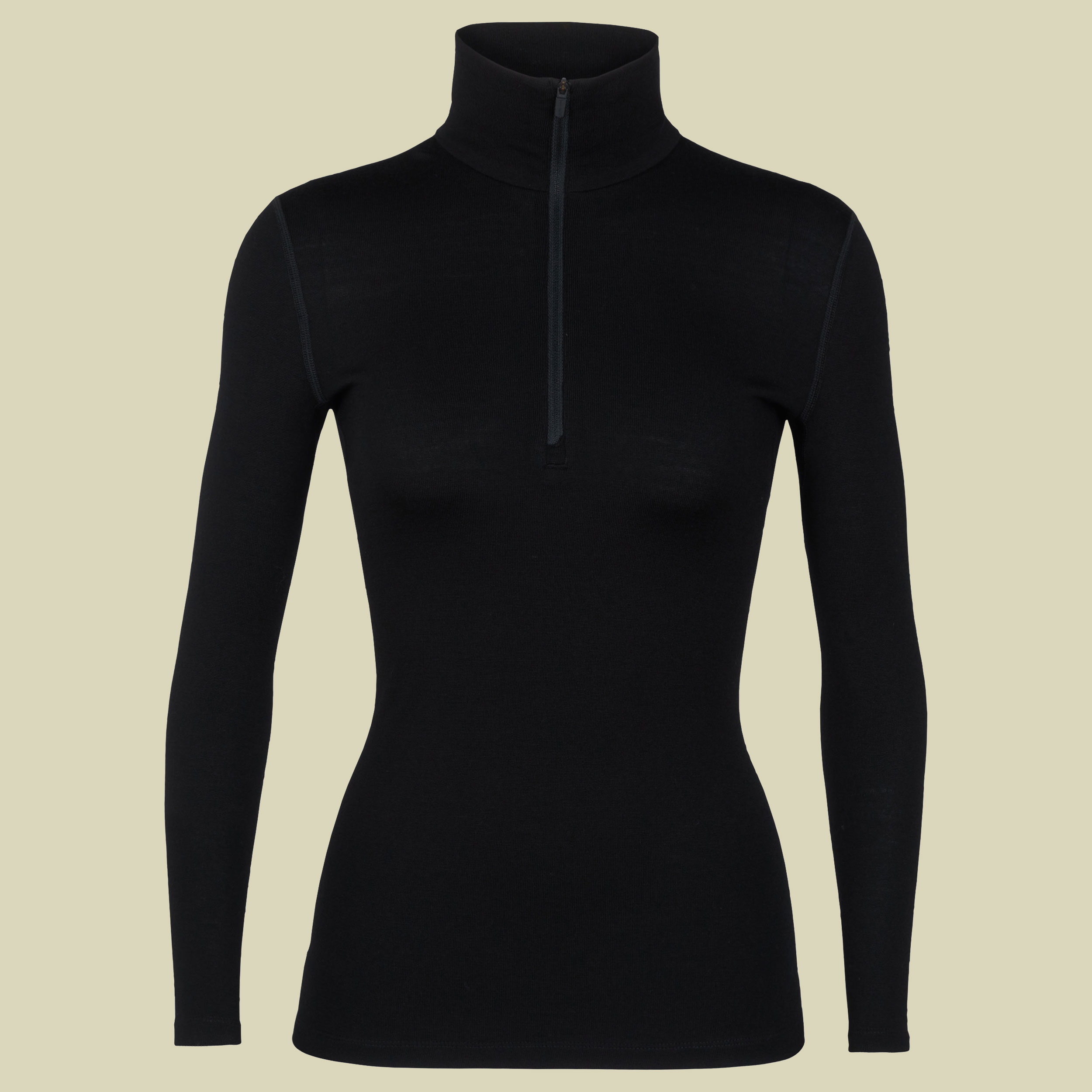 Tech LS Half Zip 260 Women schwarz XXL - black