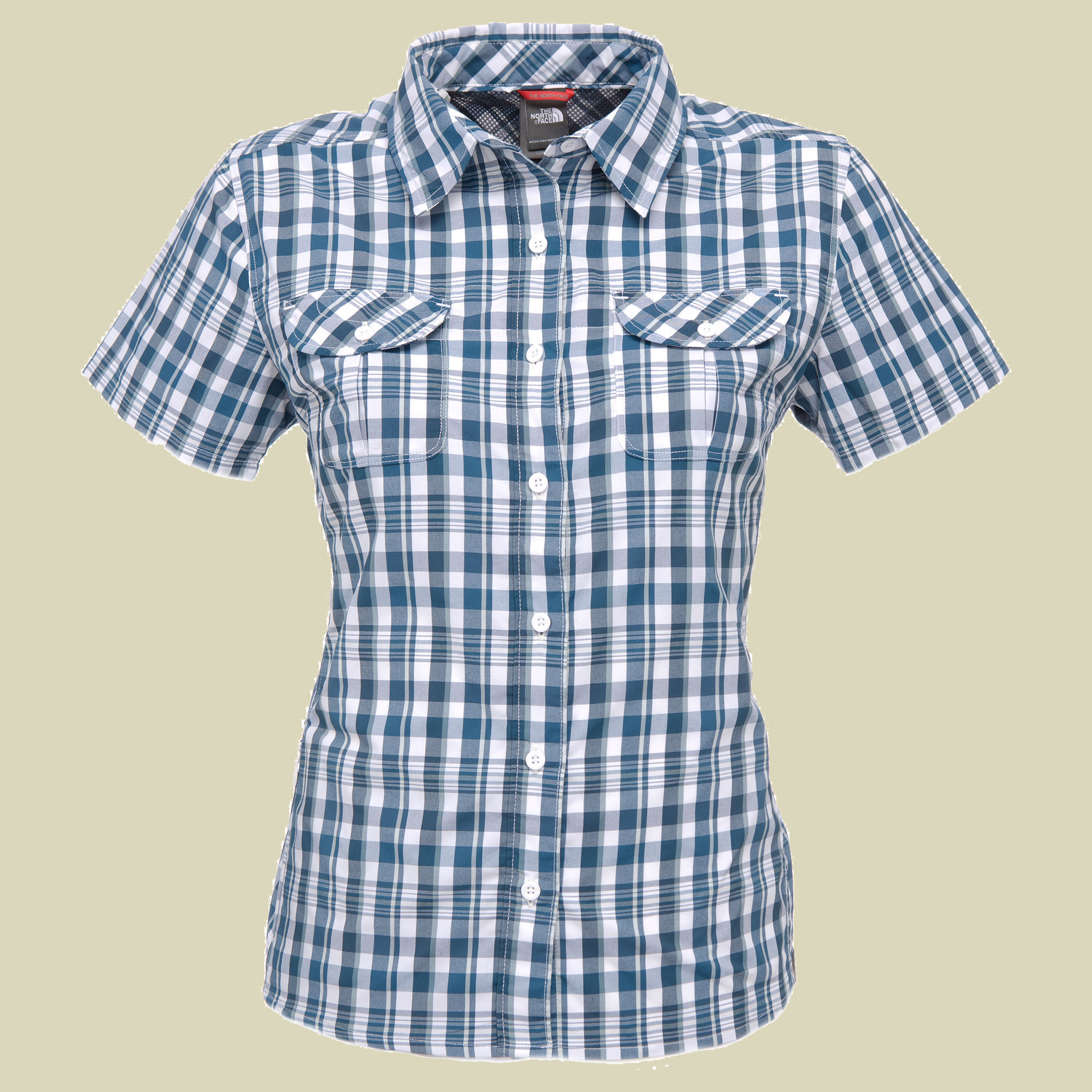 S/S Boulder Kassie Woven Women Größe S Farbe kodiak blue plaid