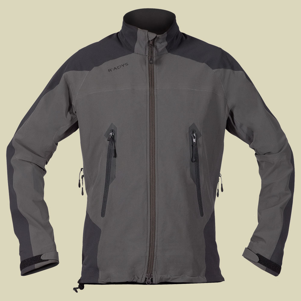 R 3 Light Softshell-Jacke Men Größe M Farbe ash-black