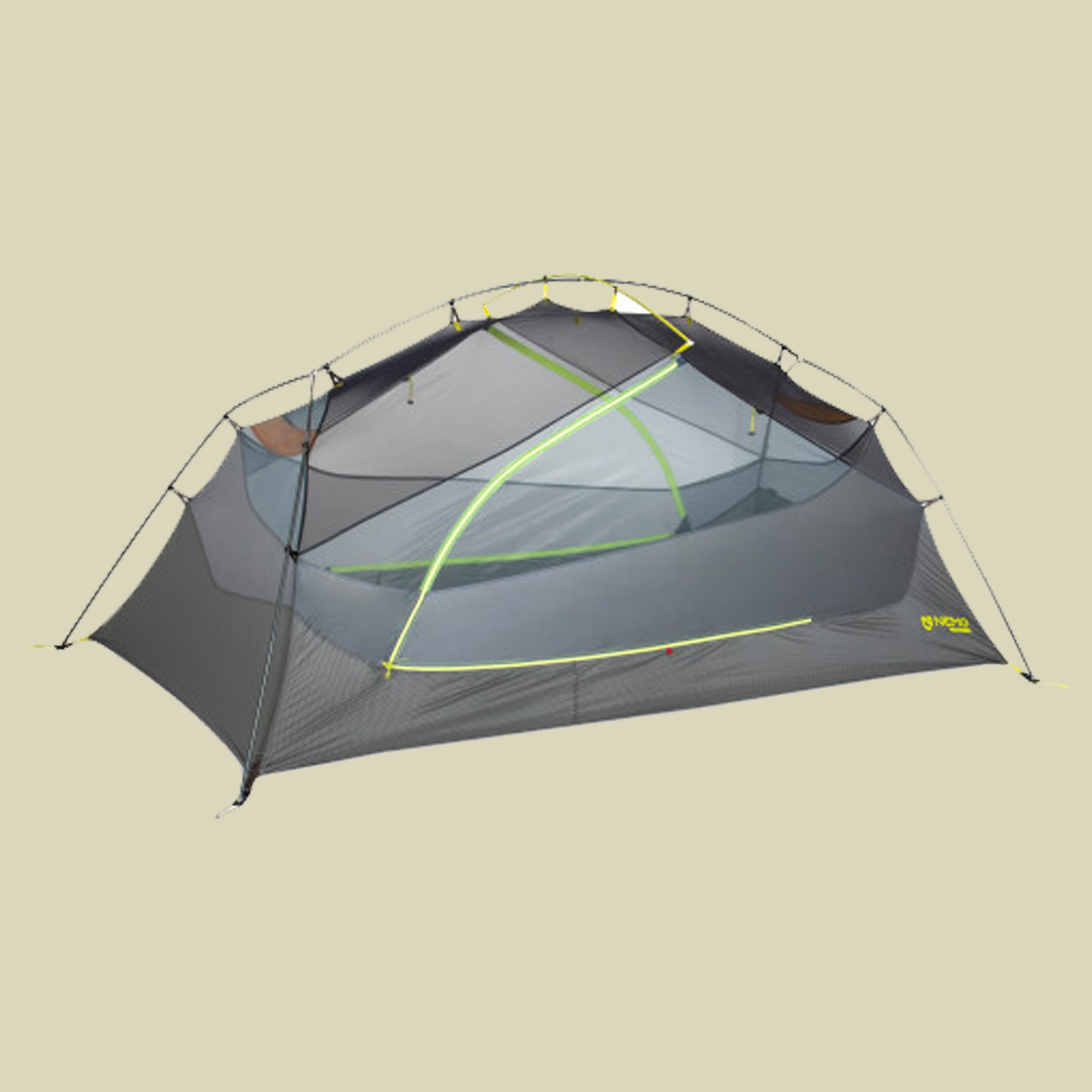 Dagger Osmo 2P 2-Personen Zelt Farbe birch bud/goodnight gray