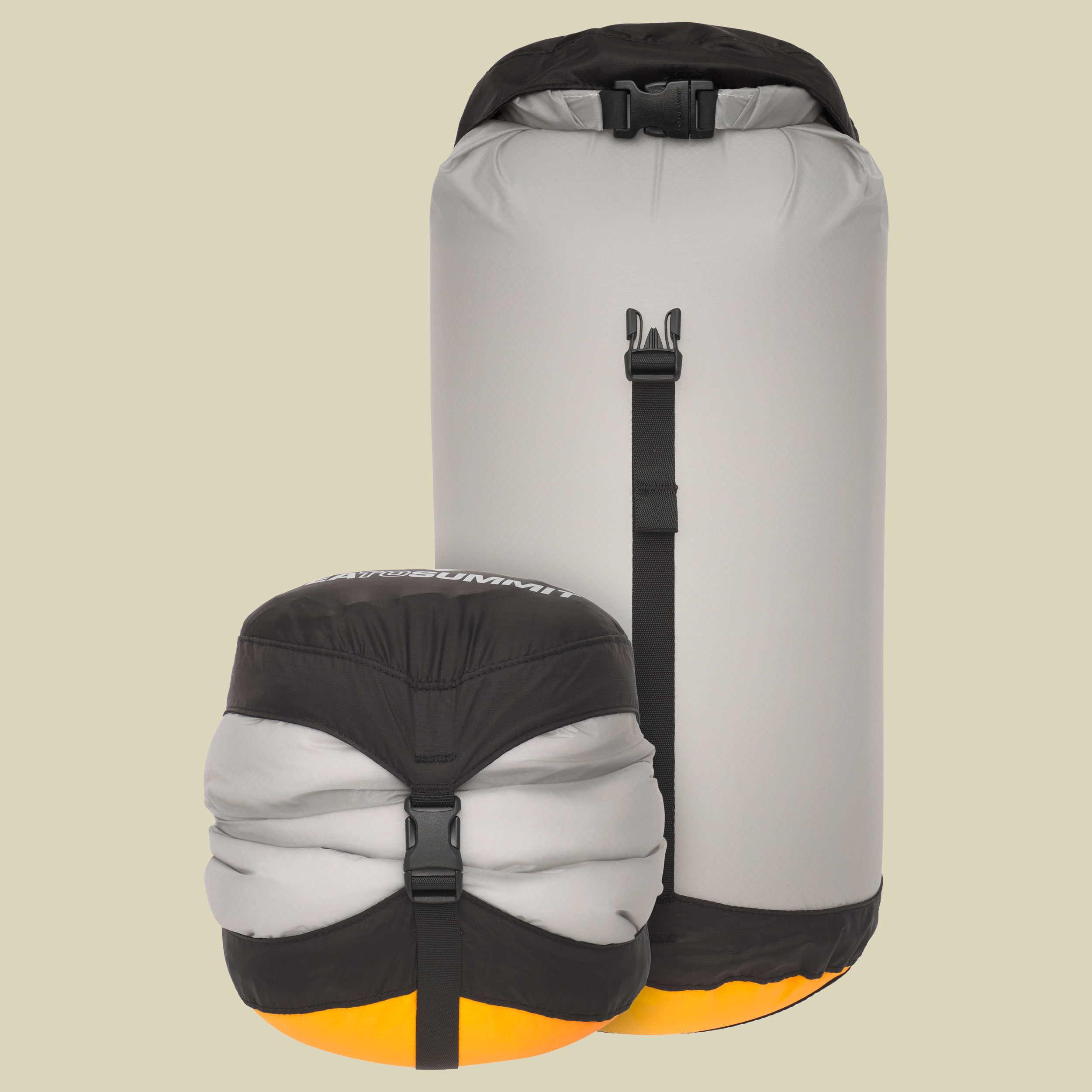 Evac Ultralight Compression Dry Bag grau 13 - Farbe high rise