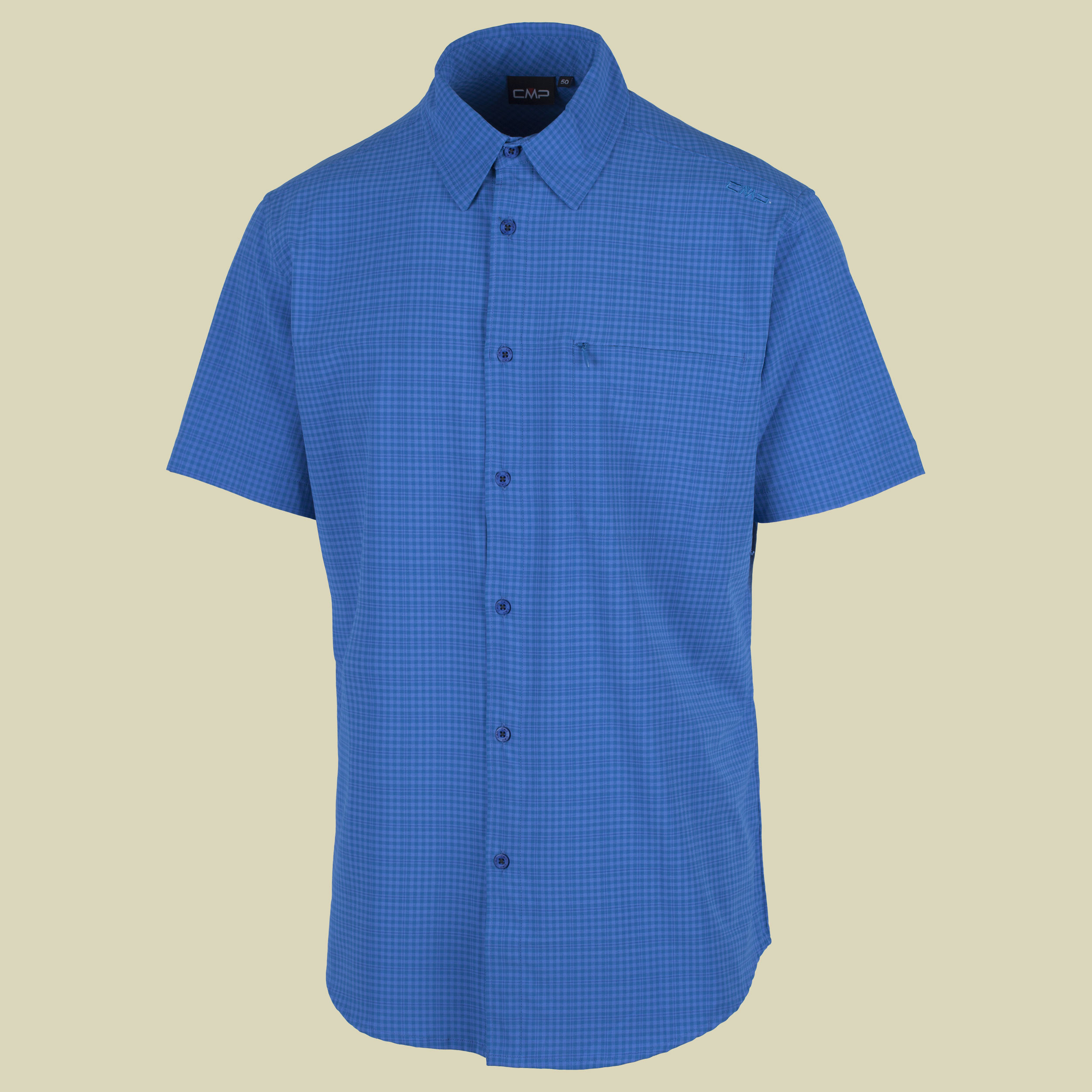 Man Shirt Extralight Stretch 3T55877 Größe 46 Farbe 51AB zaffiro-cobalto