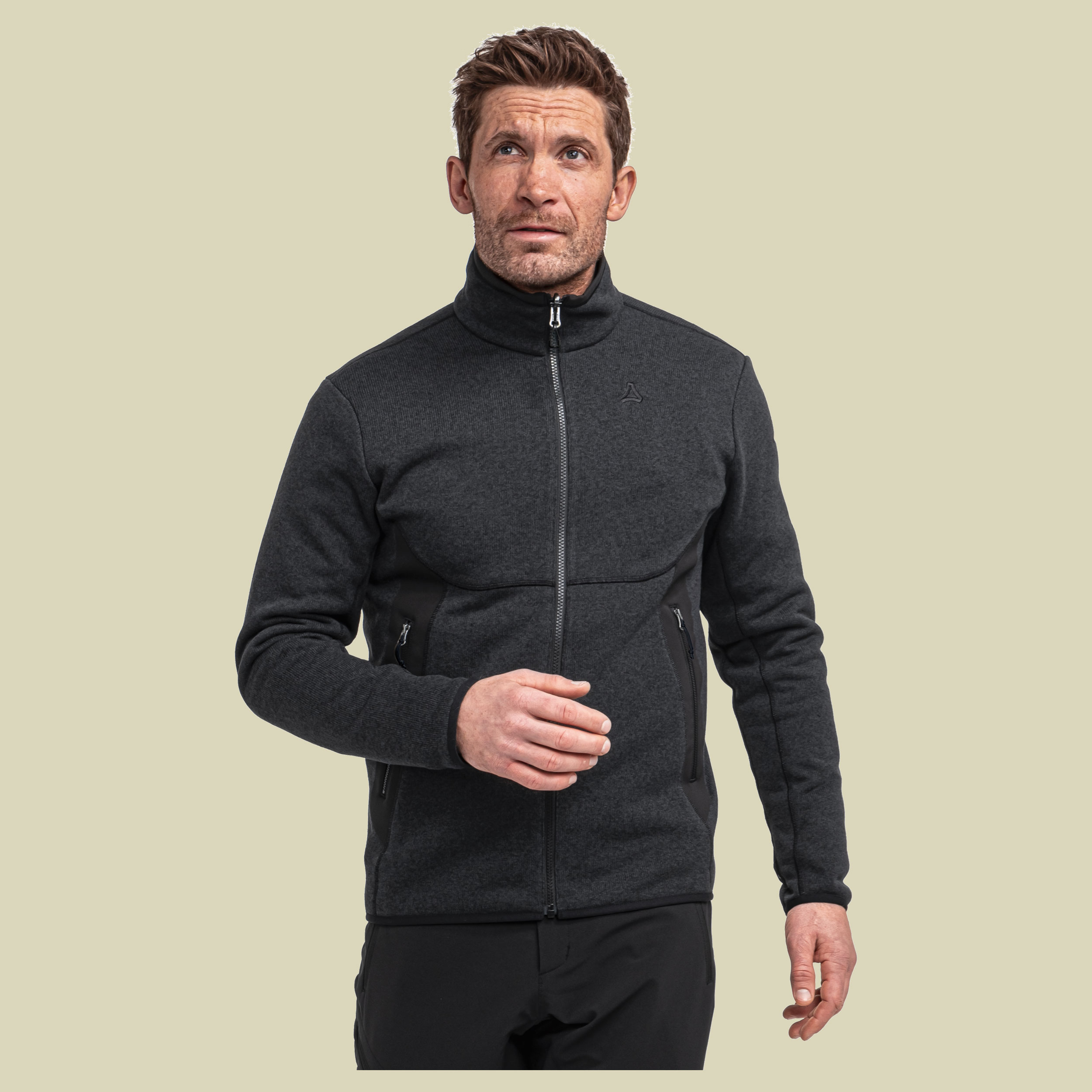 Hiking CIRC Fleece Jk Style Yew Men 58 schwarz - black