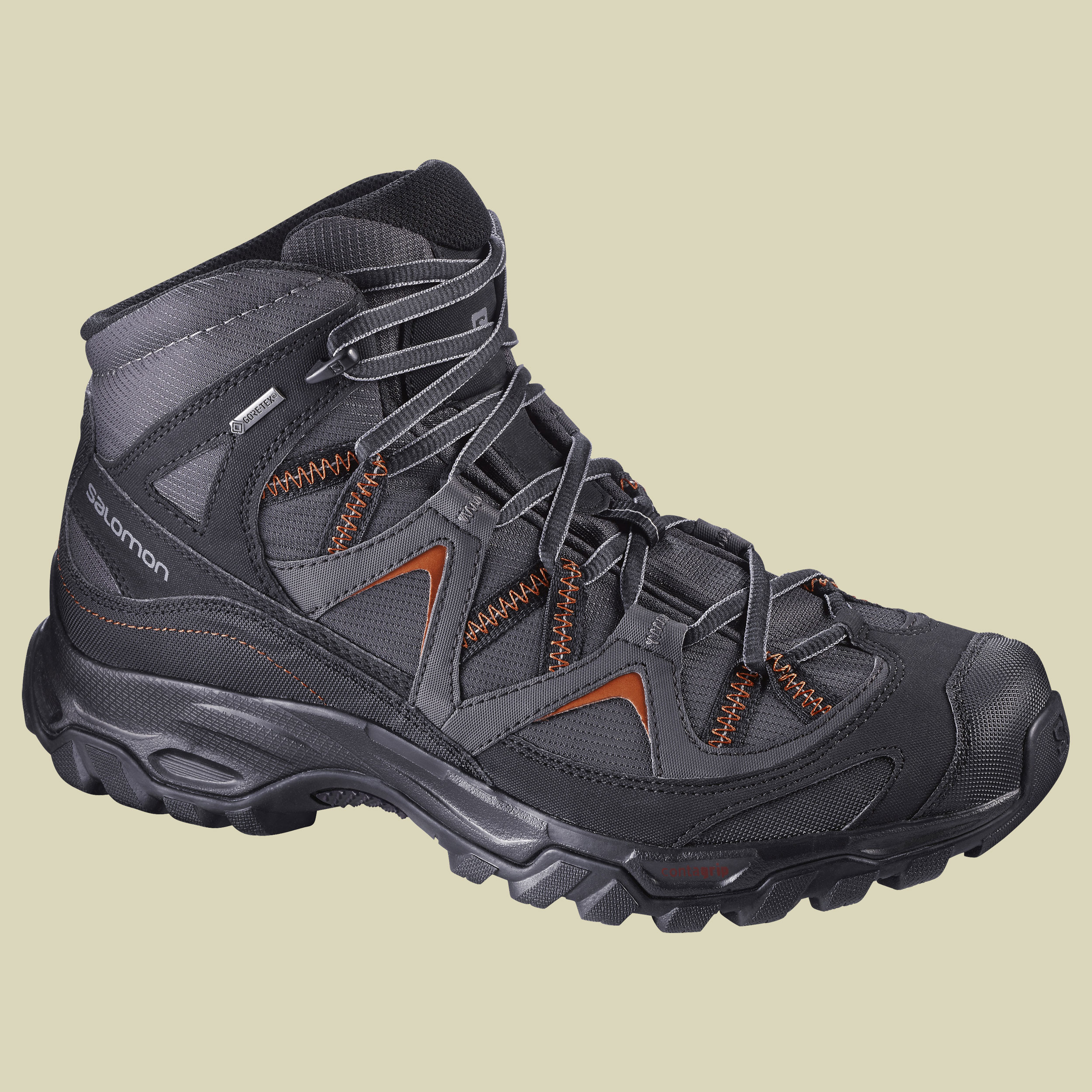 Cagliari Mid GTX Men Größe UK 6,5 Farbe asphalt/asphalt/oxid