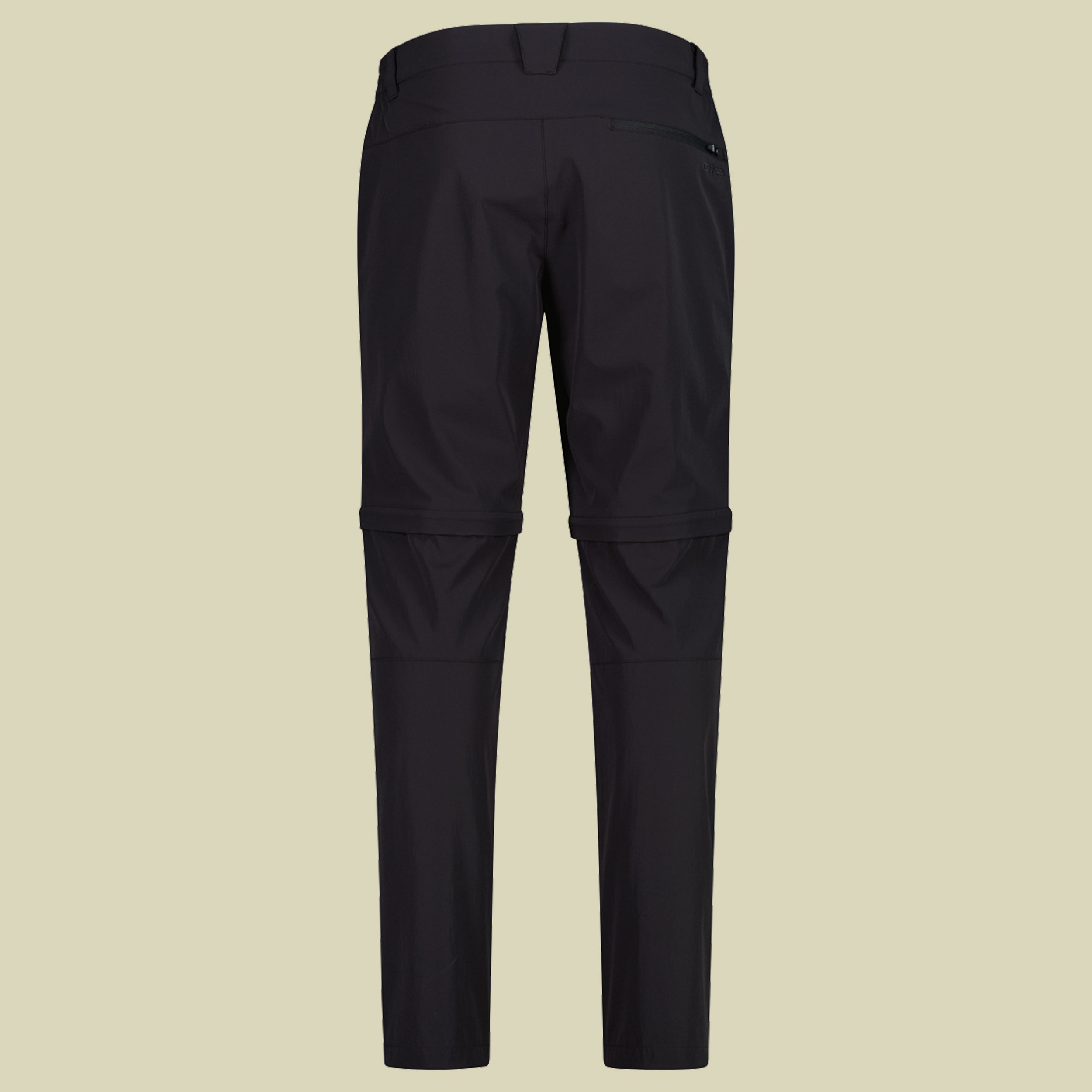 Man Zip Off Pant 48 grau - Farbe antracite